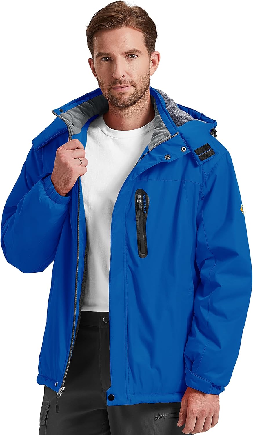 Kugnala Men's Waterproof Ski Jacket: Ultimate Winter Warmth