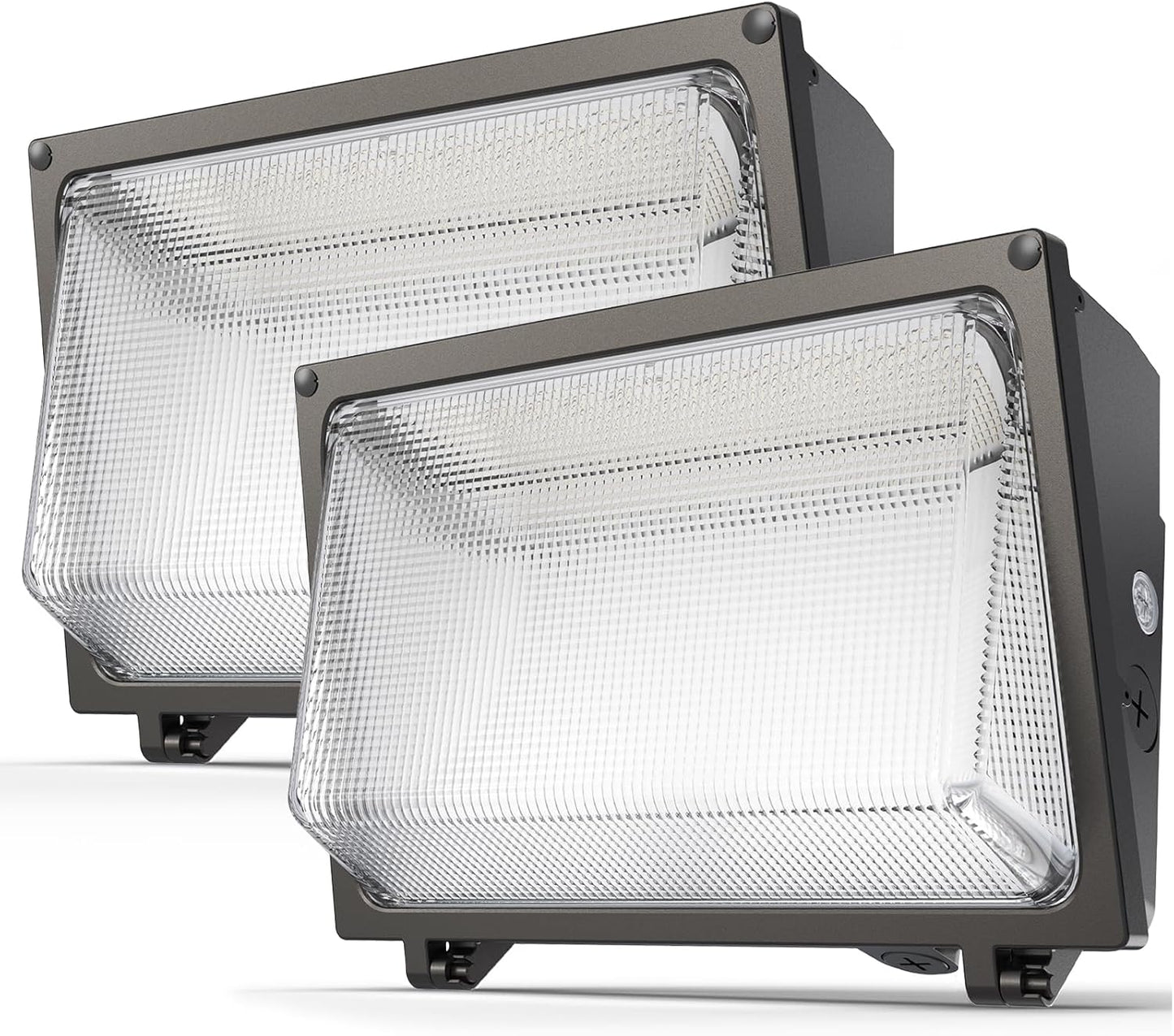 LED Wall Pack 120W: Bright Glass Lens Outdoor Lighting Solution