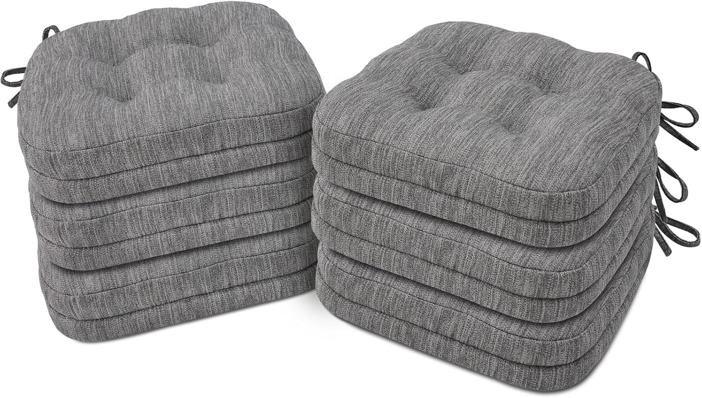 Shinnwa Dining Chair Cushions Set of 6 for Ultimate Comfort