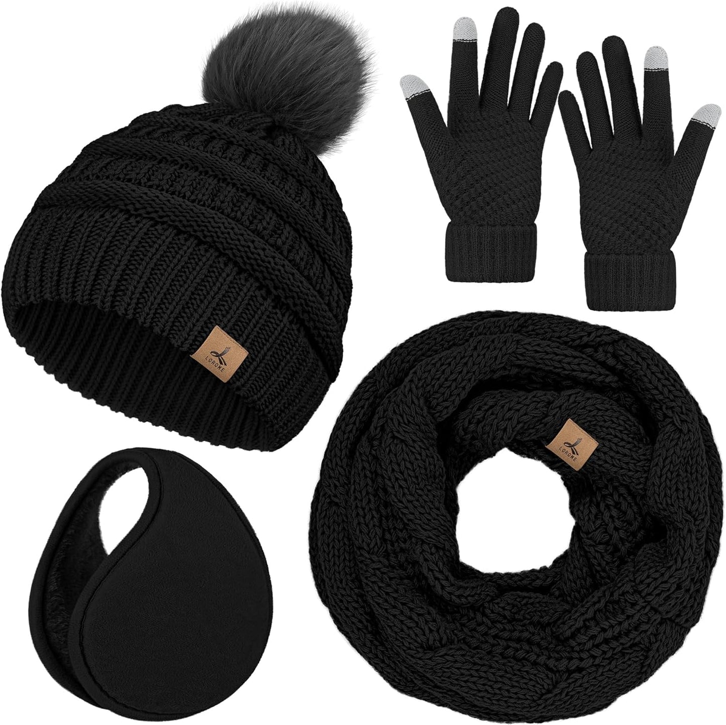 Warm Knit Winter Set - LOROME Gift Bundle
