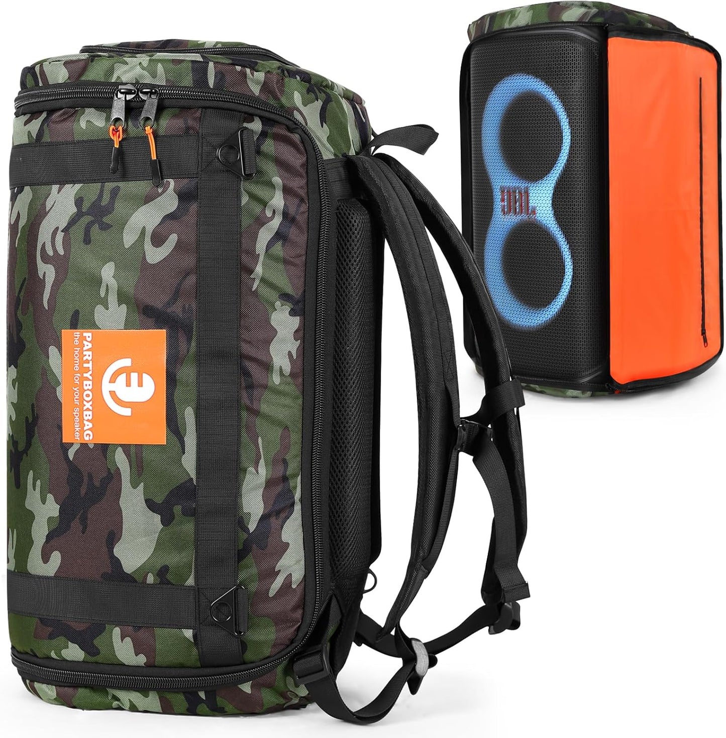 Speaker Bag Travel Case for JBL Party Box Series - Durable & Portable