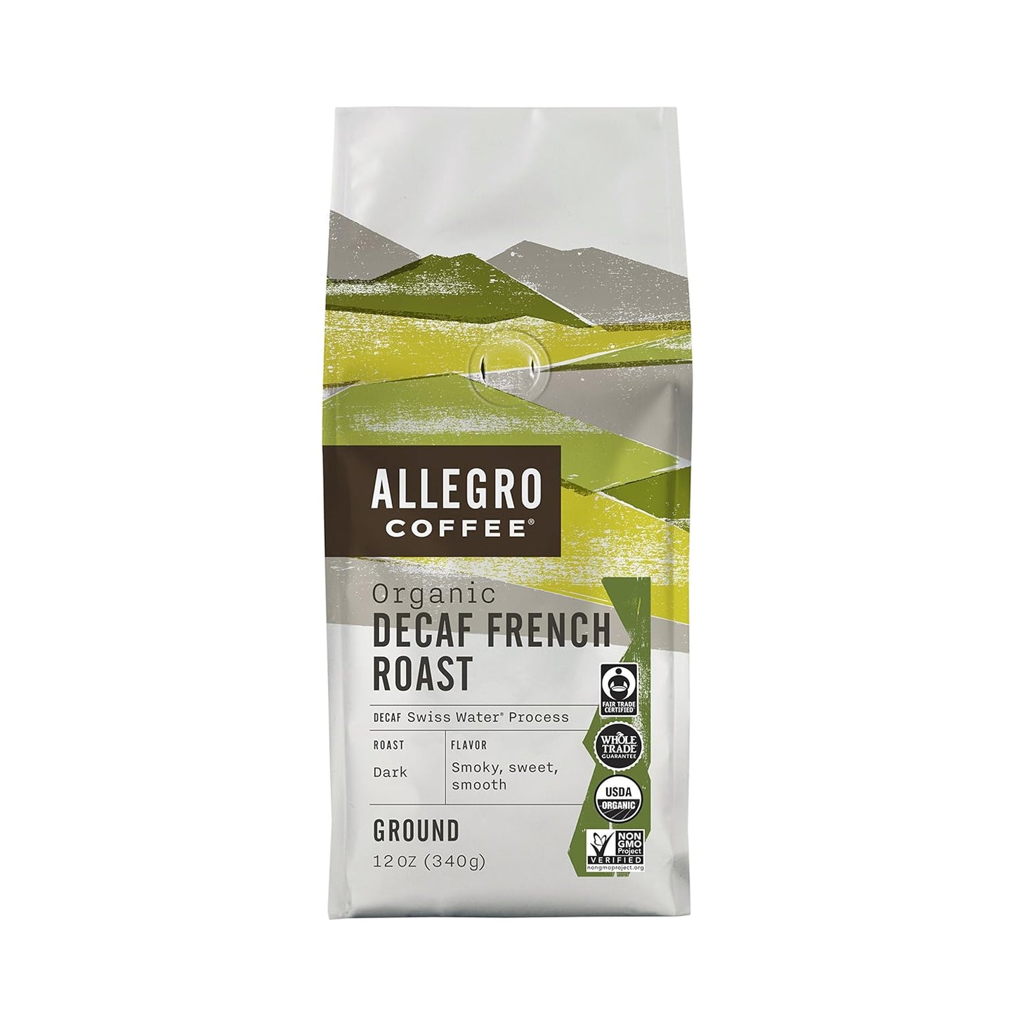 Organic Decaf French Roast Coffee by Allegro