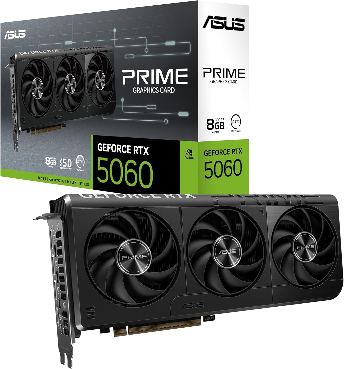ASUS Prime GeForce RTX 5060 8GB GDDR7 Graphics Card Review