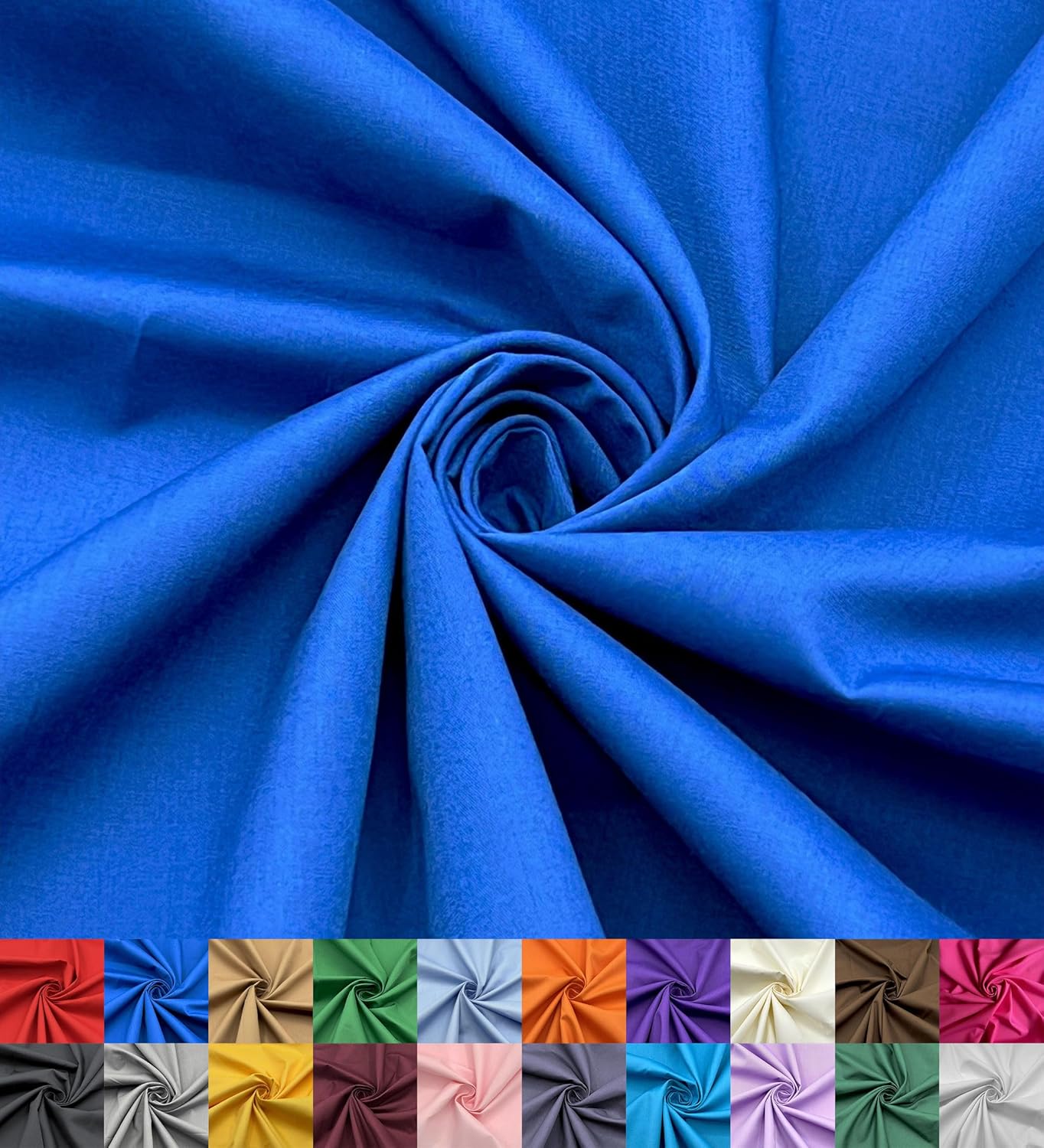 EOVEA Cotton Polyester Fabric 60in Wide for Sewing Projects