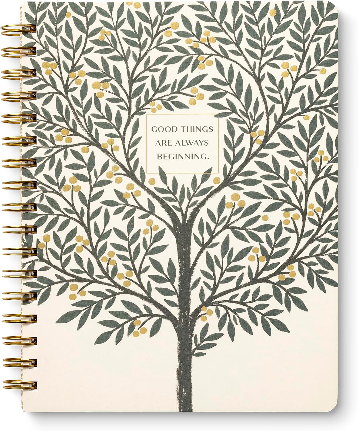 Compendium Spiral Notebook: Inspirational Designs, 192 Lined Pages