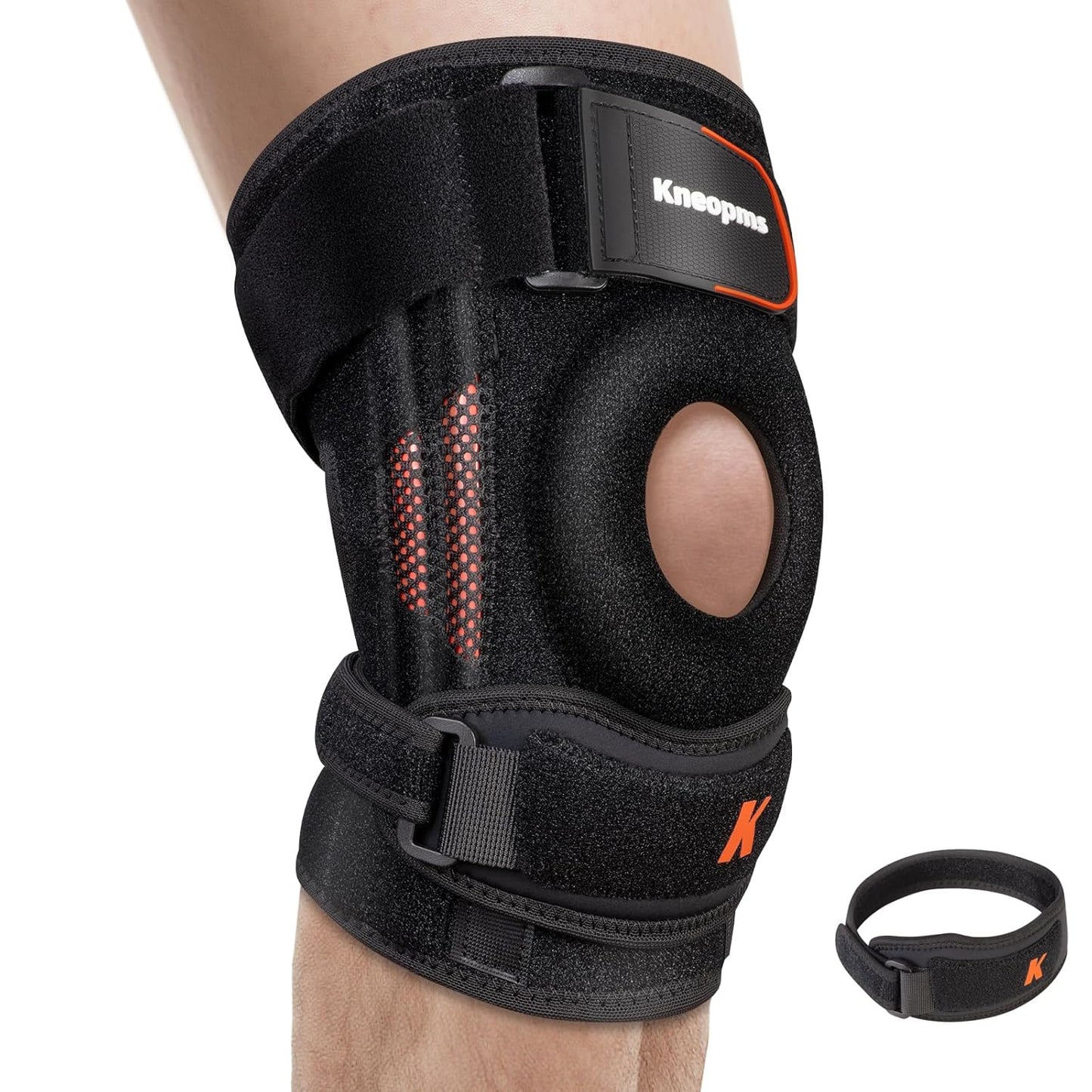 2-in-1 Professional Knee Brace for Pain Relief and Support