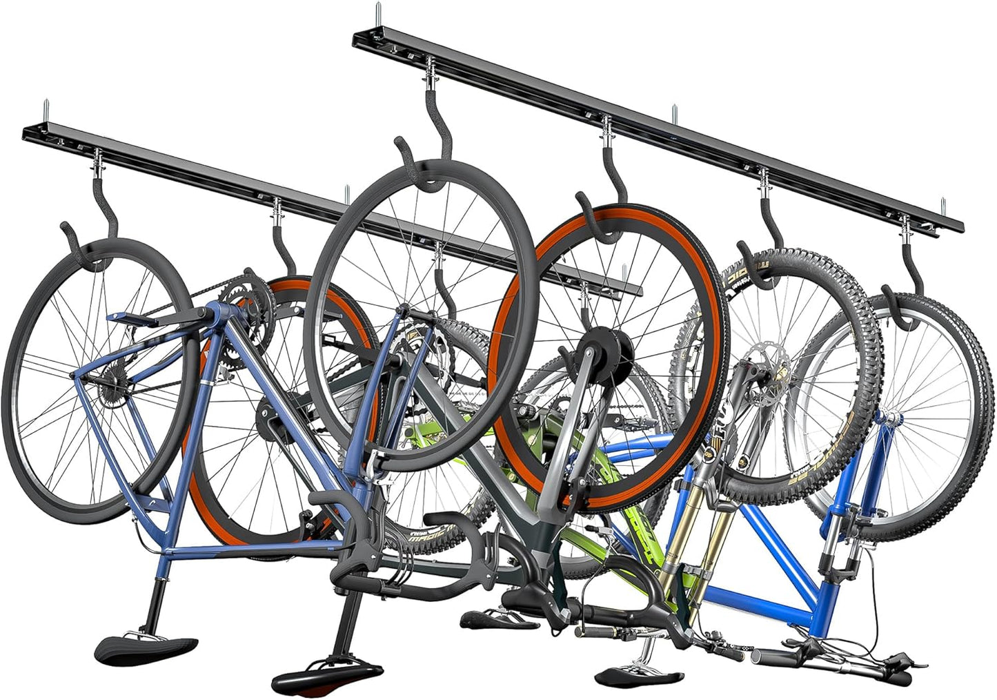 Ceiling Bike Storage Racks for Garage - EVERHANGER Bike Hanger
