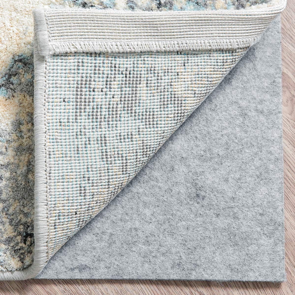 Premium Felt Rug Pad 5x7 Feet for Hardwood Floors & More