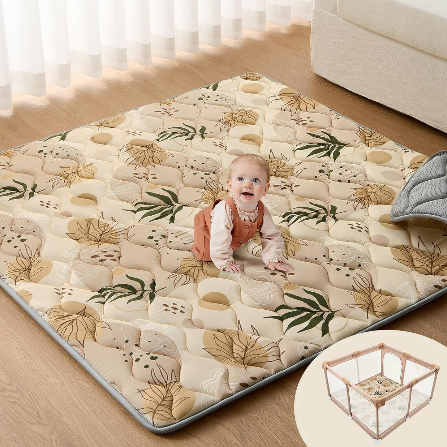 Blissful Diary Extra Large Baby Play Mat