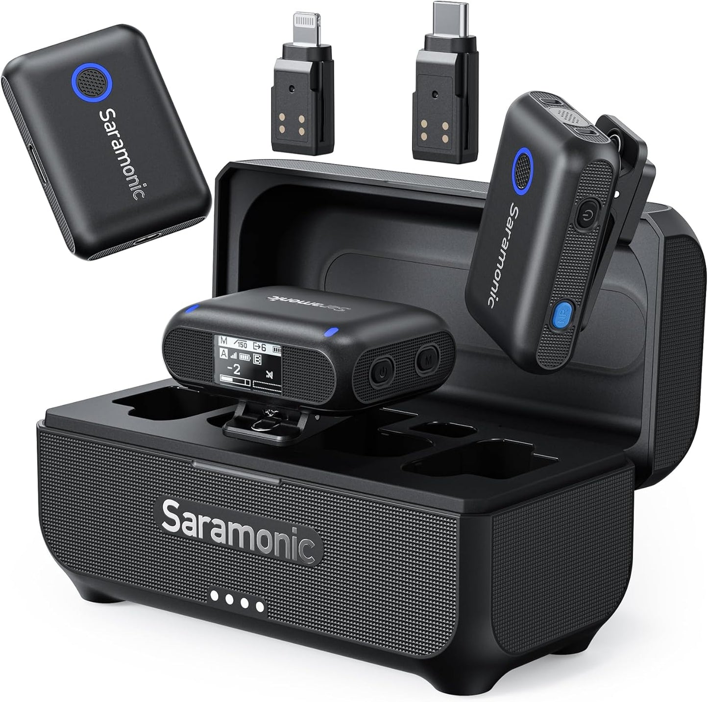 Saramonic BLINK500B2+ Wireless Lavalier Mic for iPhone & Android