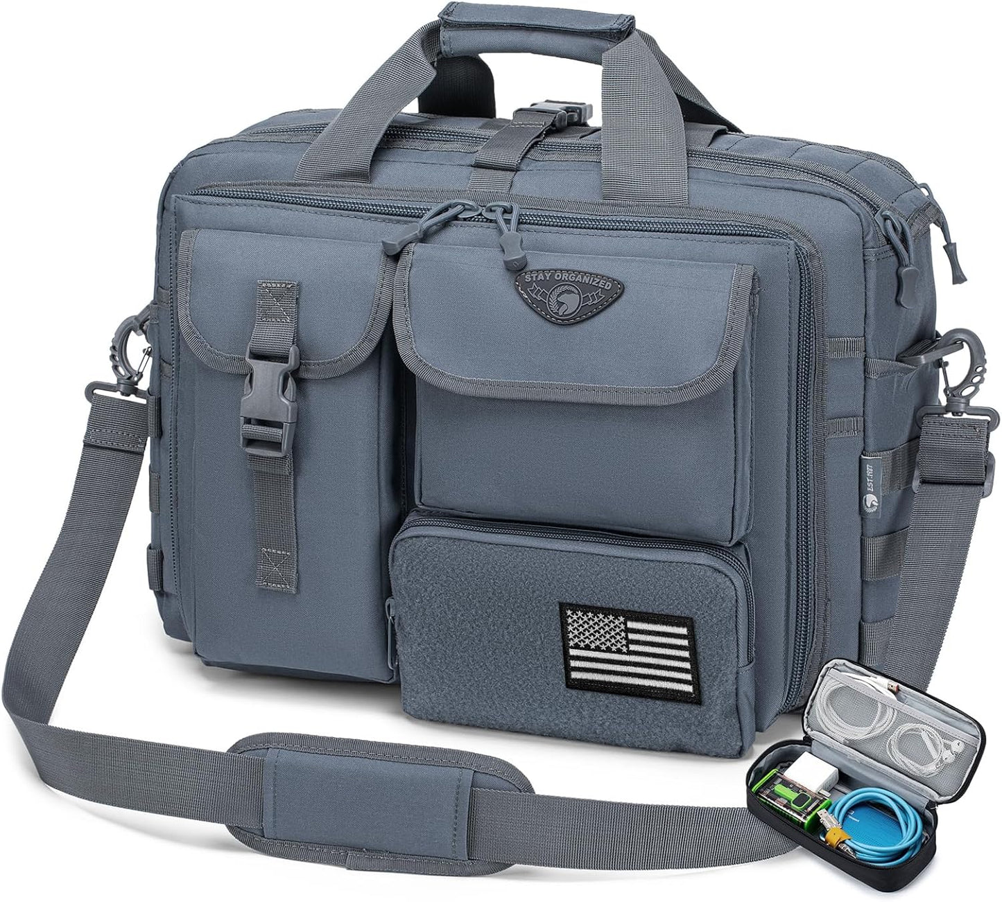 Tactical Laptop Bag for Men by Stypos - Versatile and Durable