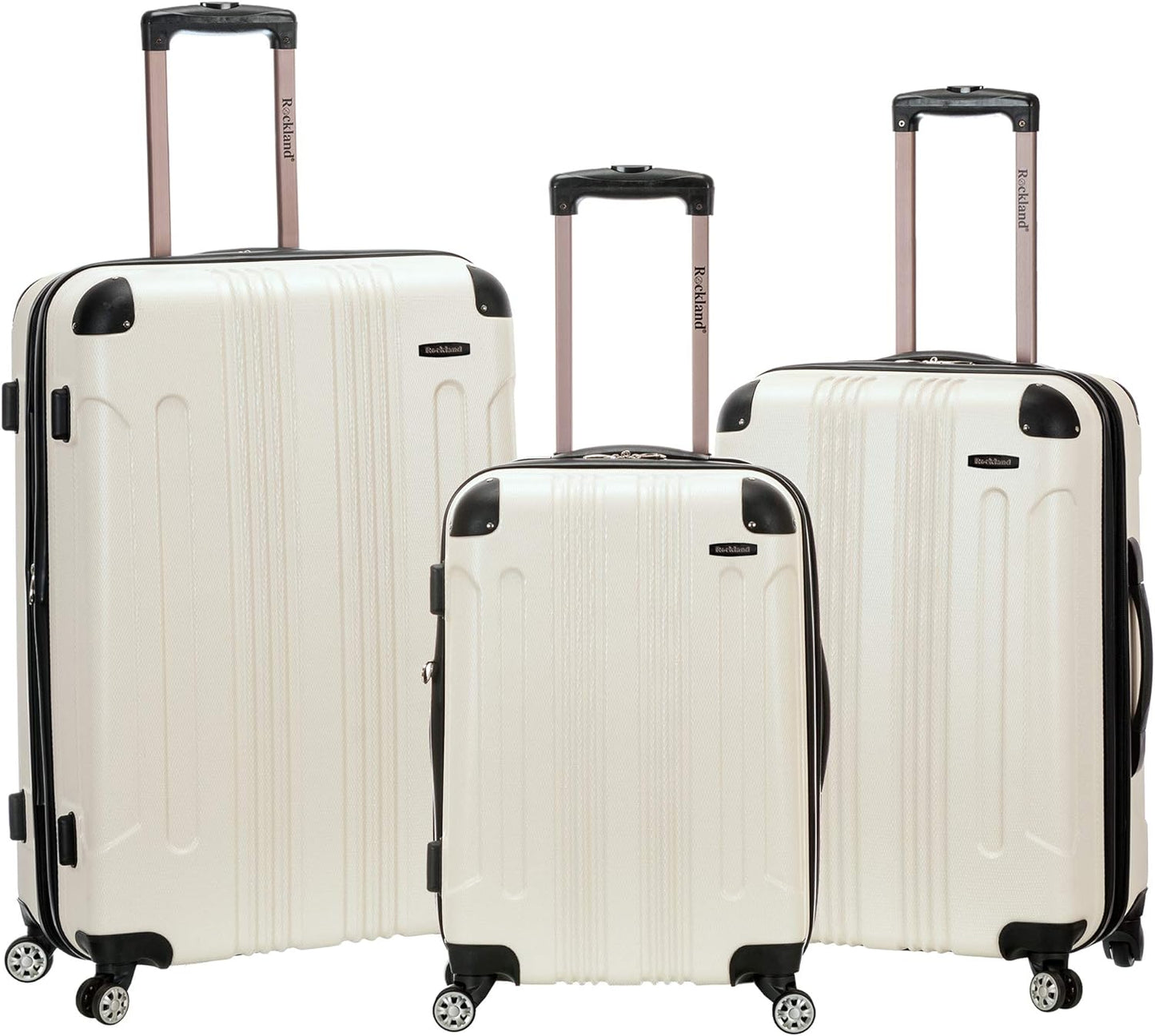 Rockland London Hardside Spinner Wheel Luggage for Travel