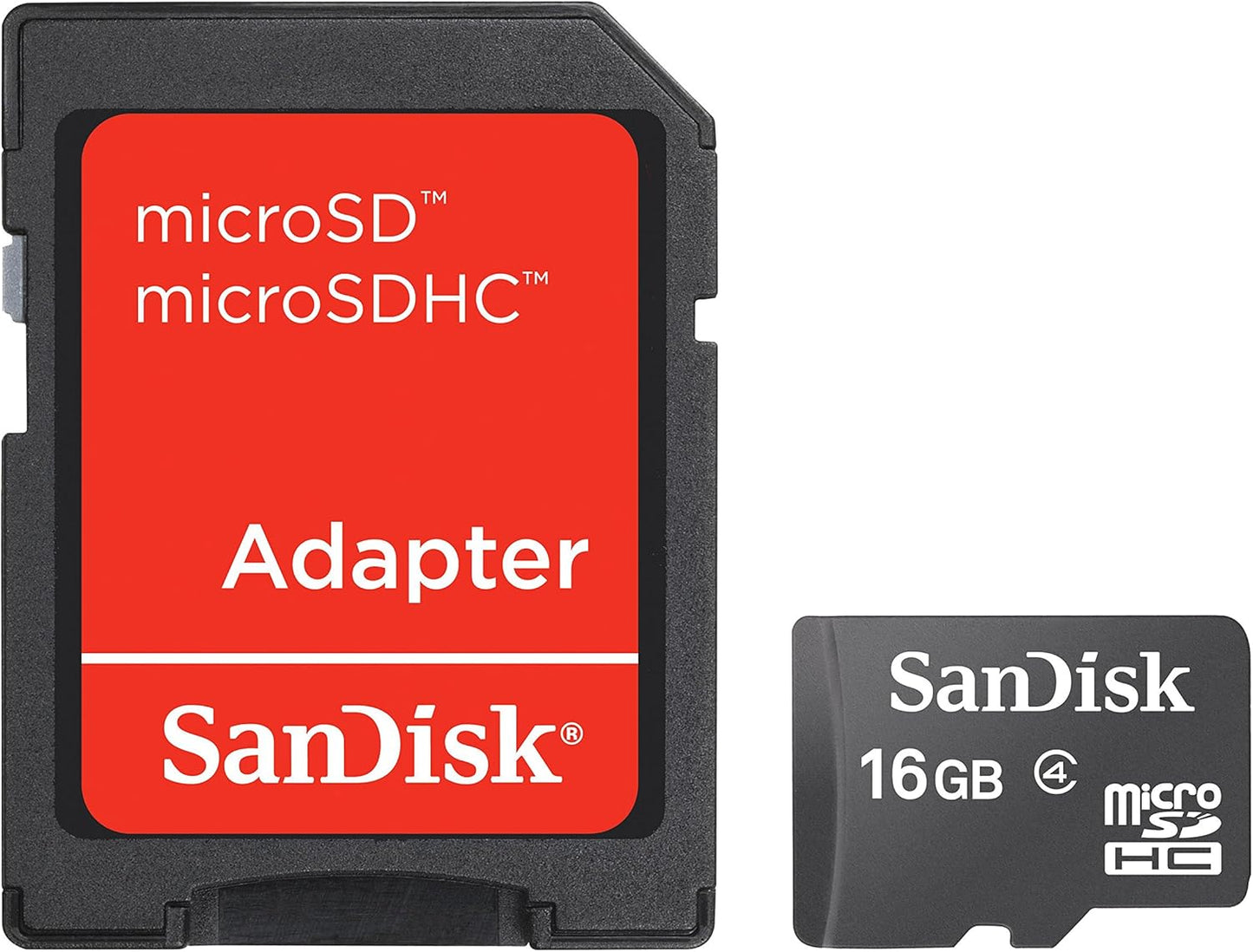 SanDisk 16GB MicroSDHC Memory Card - Expand Your Device Storage