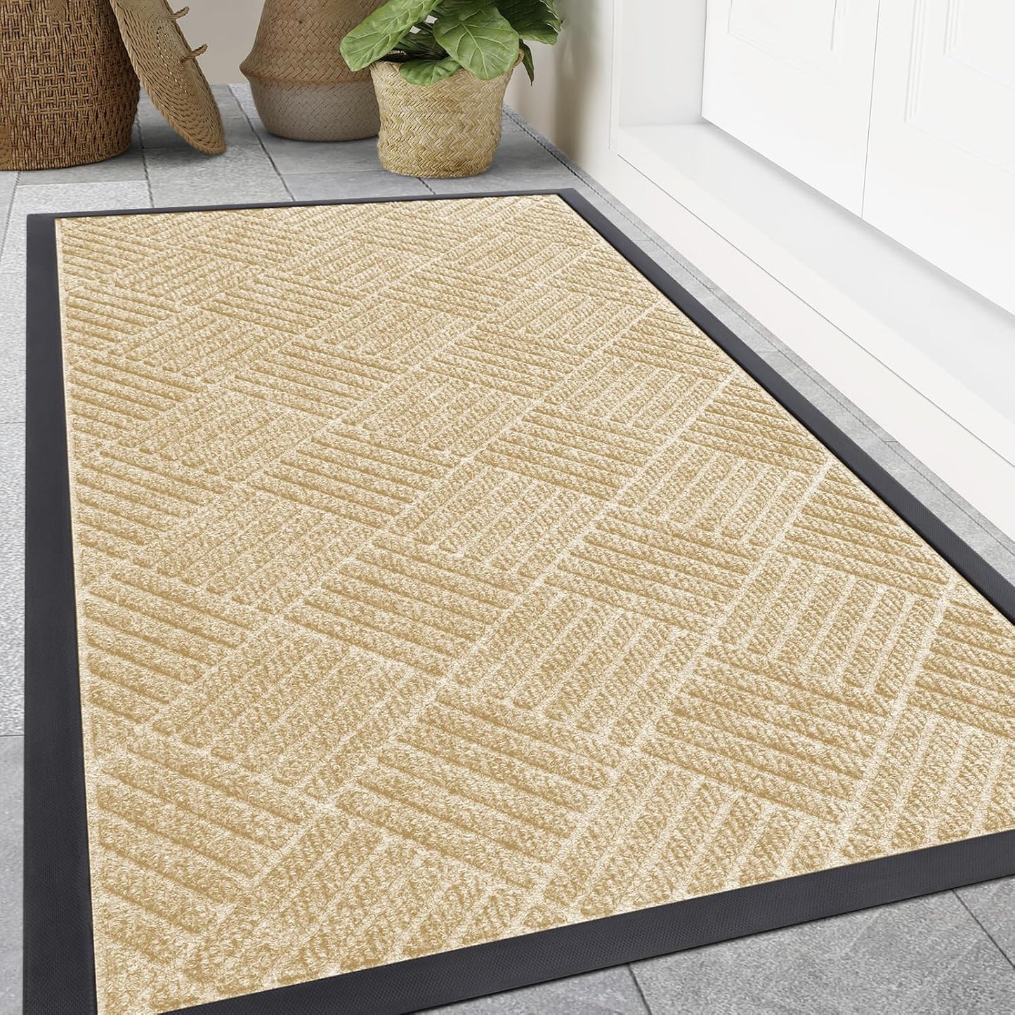 Smiry Heavy Duty Outdoor Indoor Natural Rubber Doormat Review