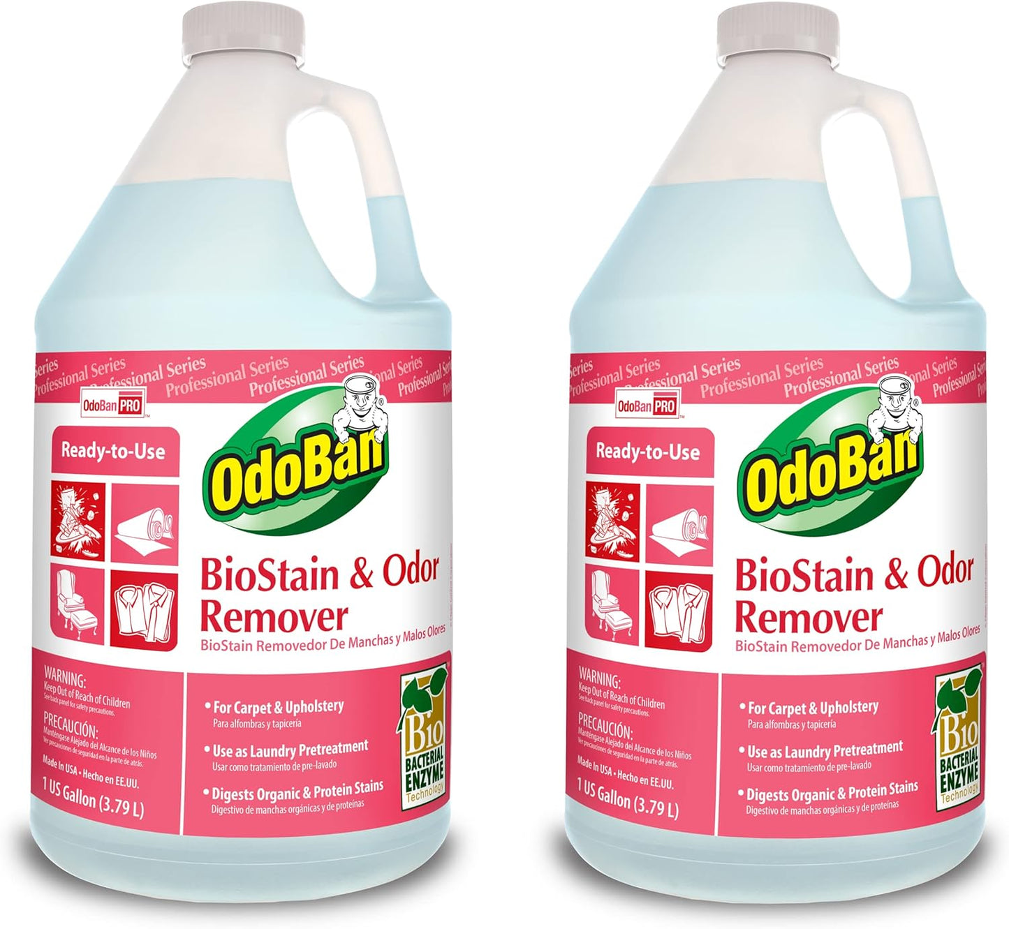OdoBan Professional Cleaning Solutions for Stains and Odors
