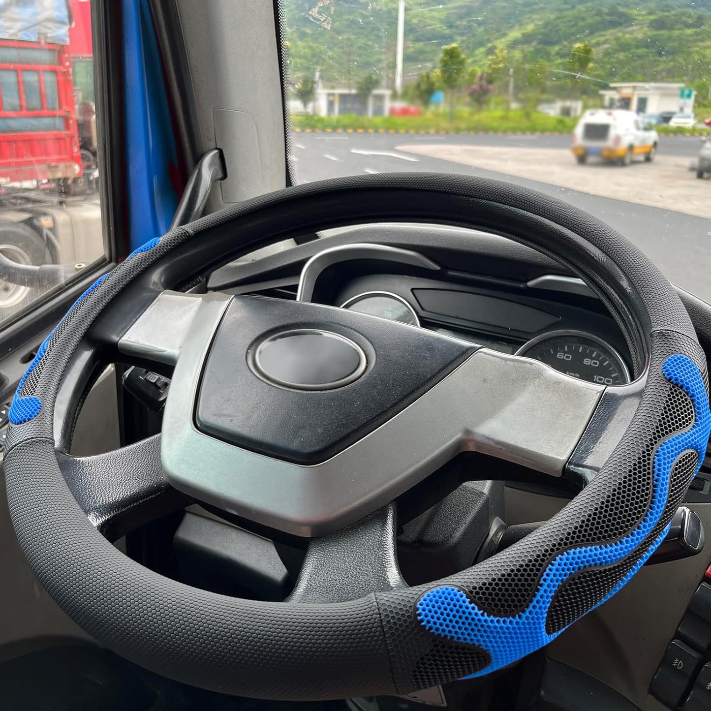 PINCTROT XL Size Steering Wheel Cover for Semi Trucks and RVs