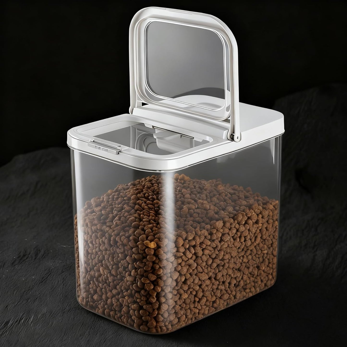 Pet Food Storage Container with Lids for Dry Food Storage