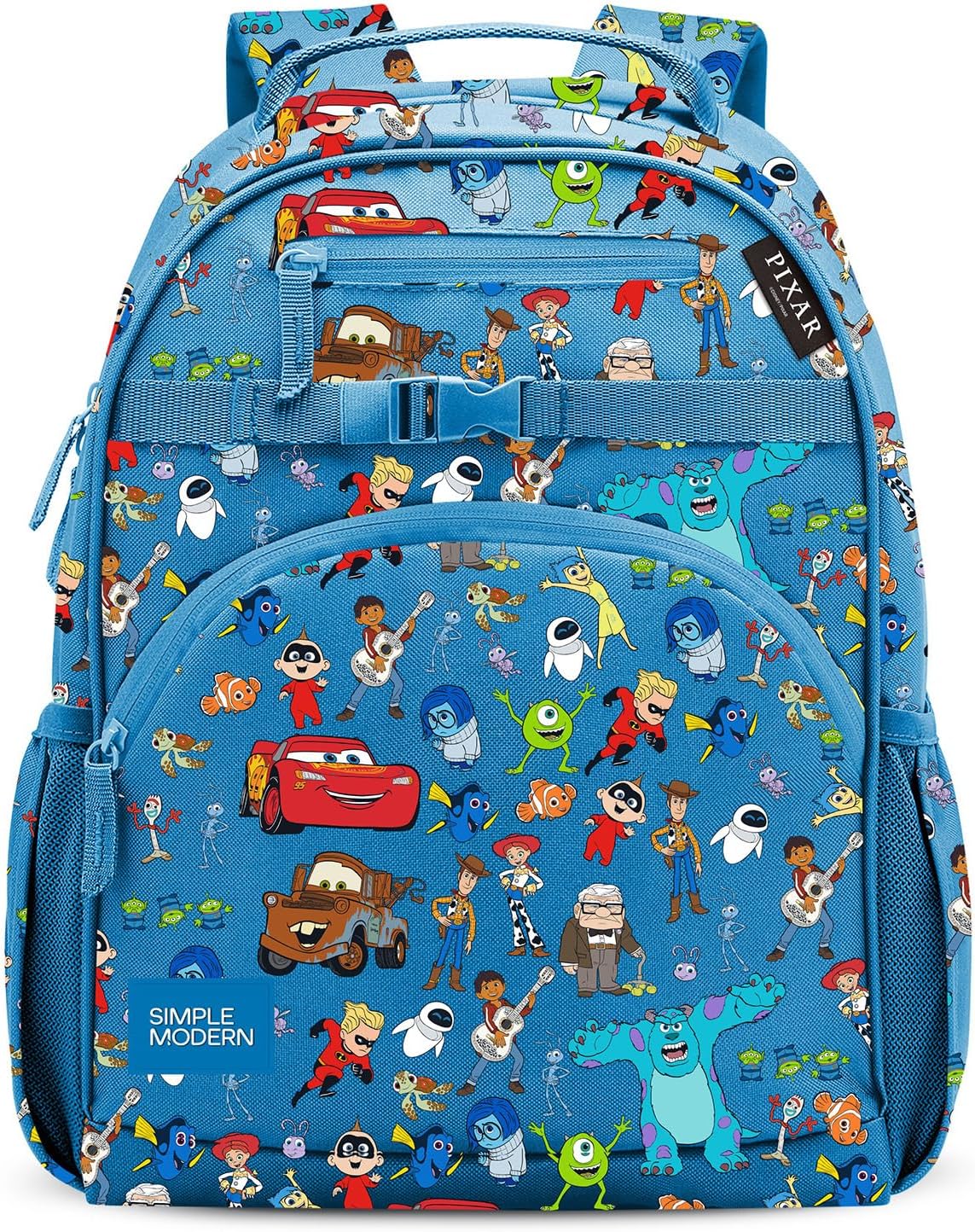 Simple Modern Large Disney Pixar Kids Backpack for School Use