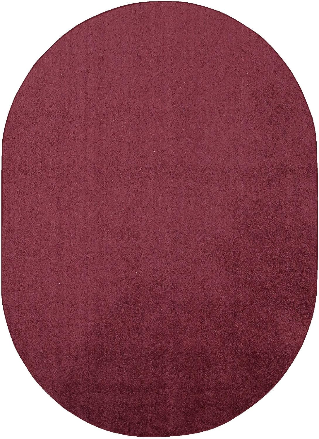 Cranberry Area Rug - Pet Friendly Solid Color Design for Home