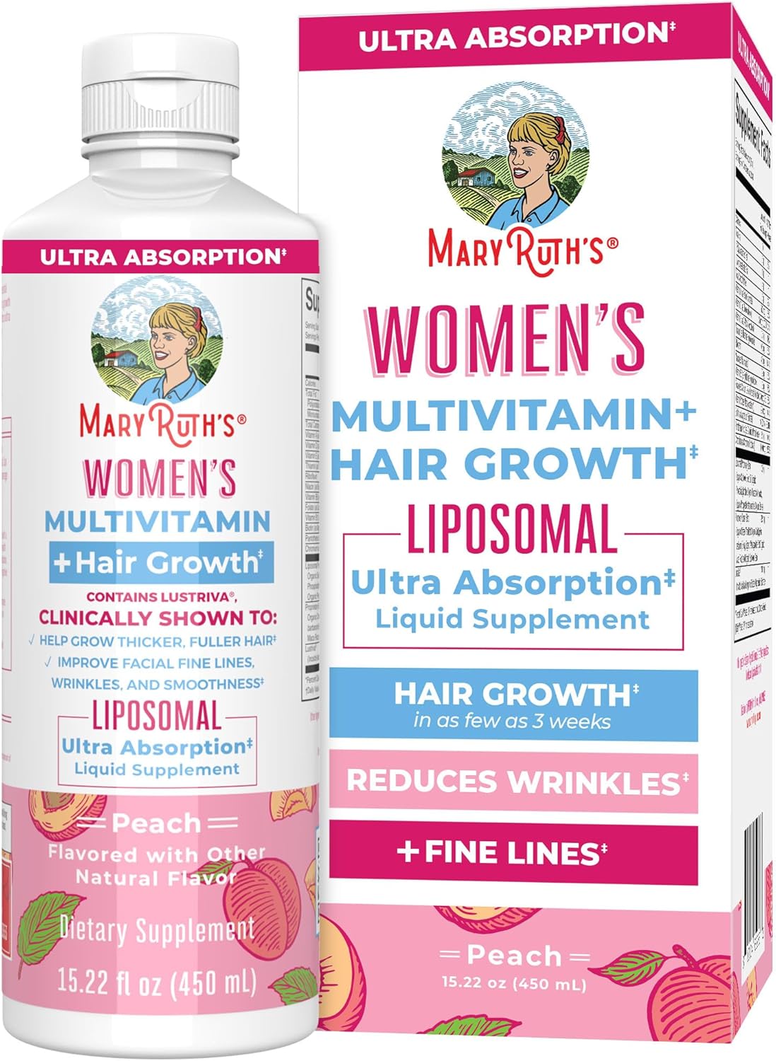 MaryRuth Organics Women's Multivitamin for Hair Growth & Skin