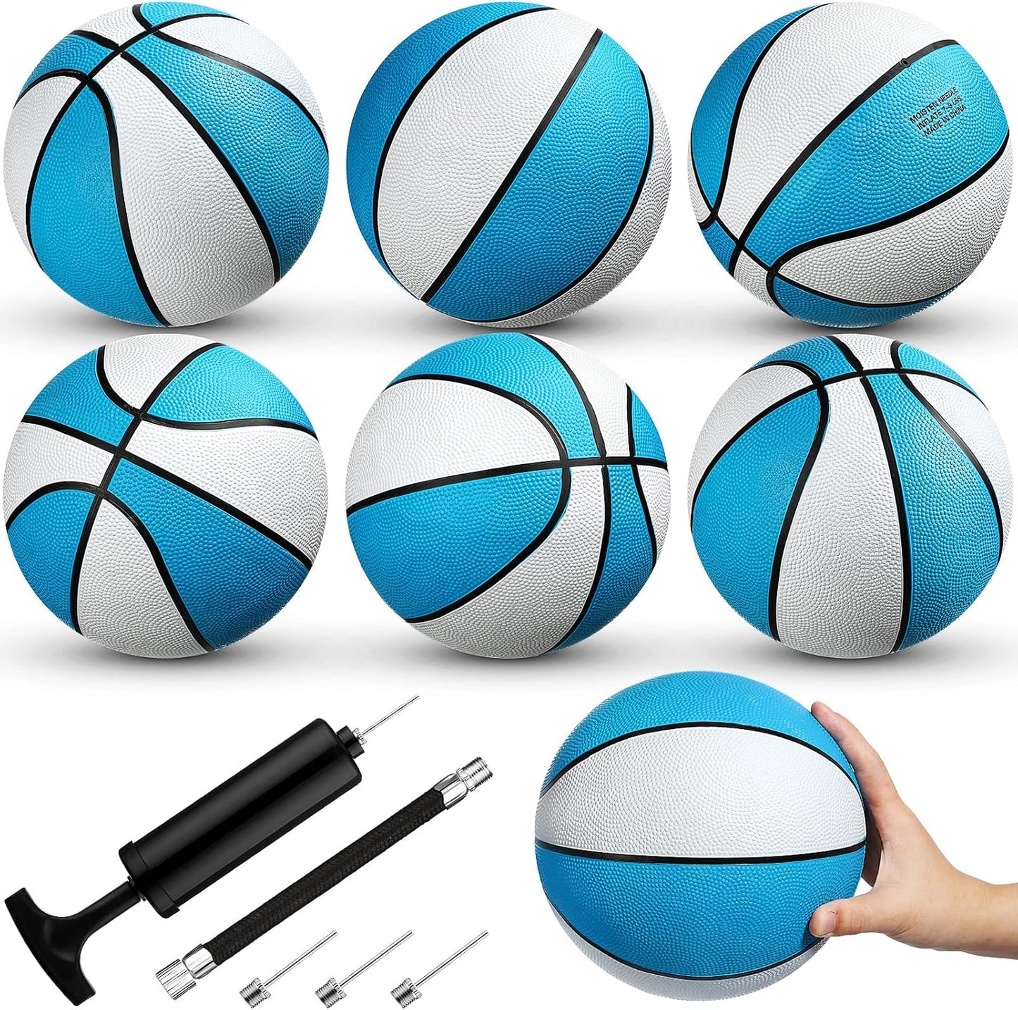 Honoson 6 Pack Water Basketballs for Pool Fun and Parties