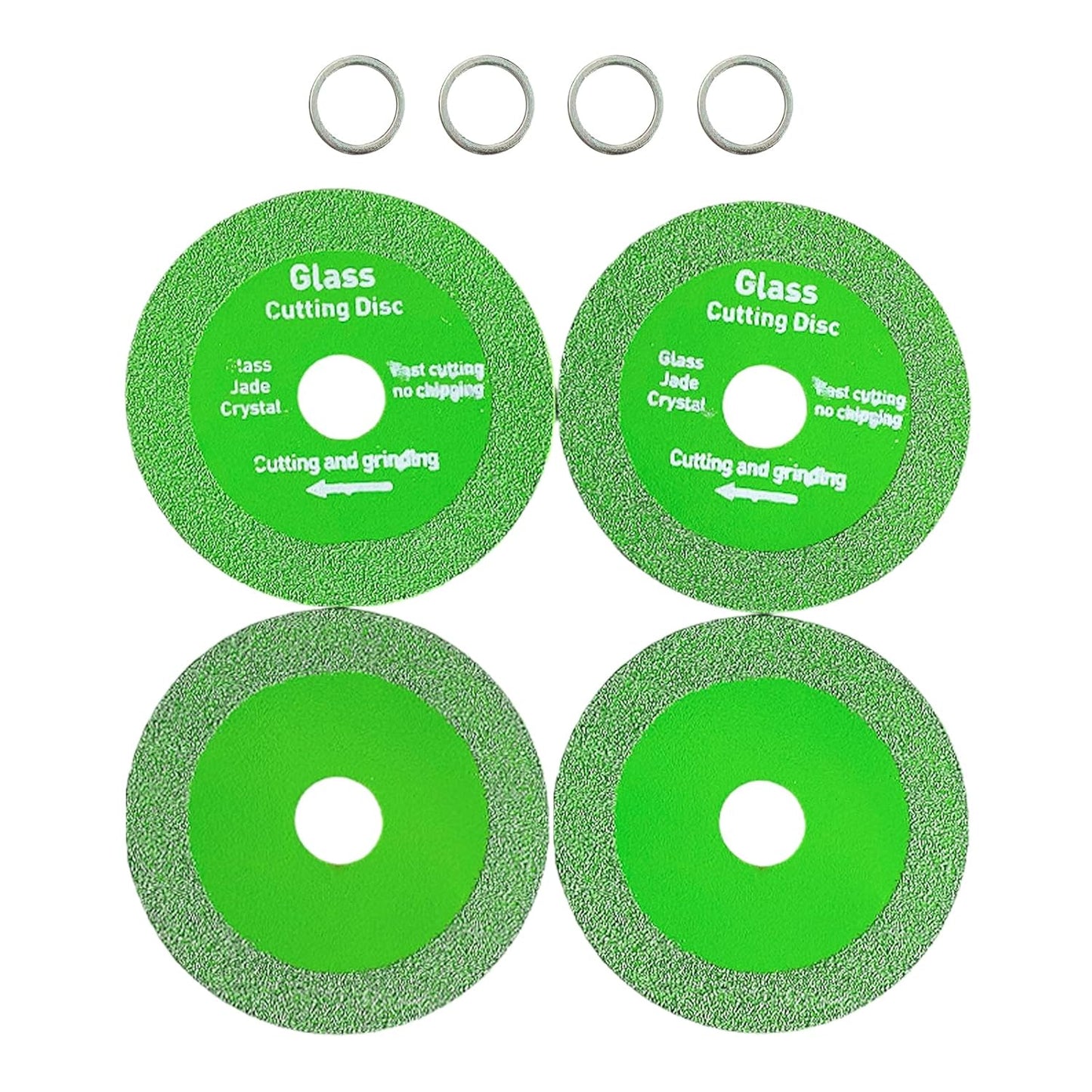 4Pcs Diamond Ceramic Disc Set for Angle Grinder