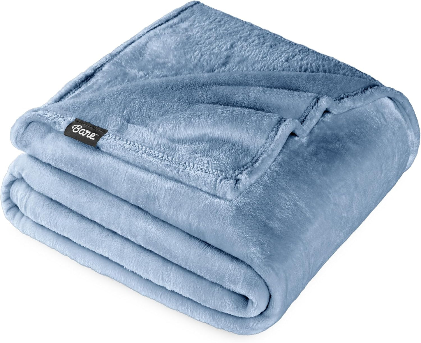 Bare Home King Size Microplush Fleece Blanket - Cozy Warmth