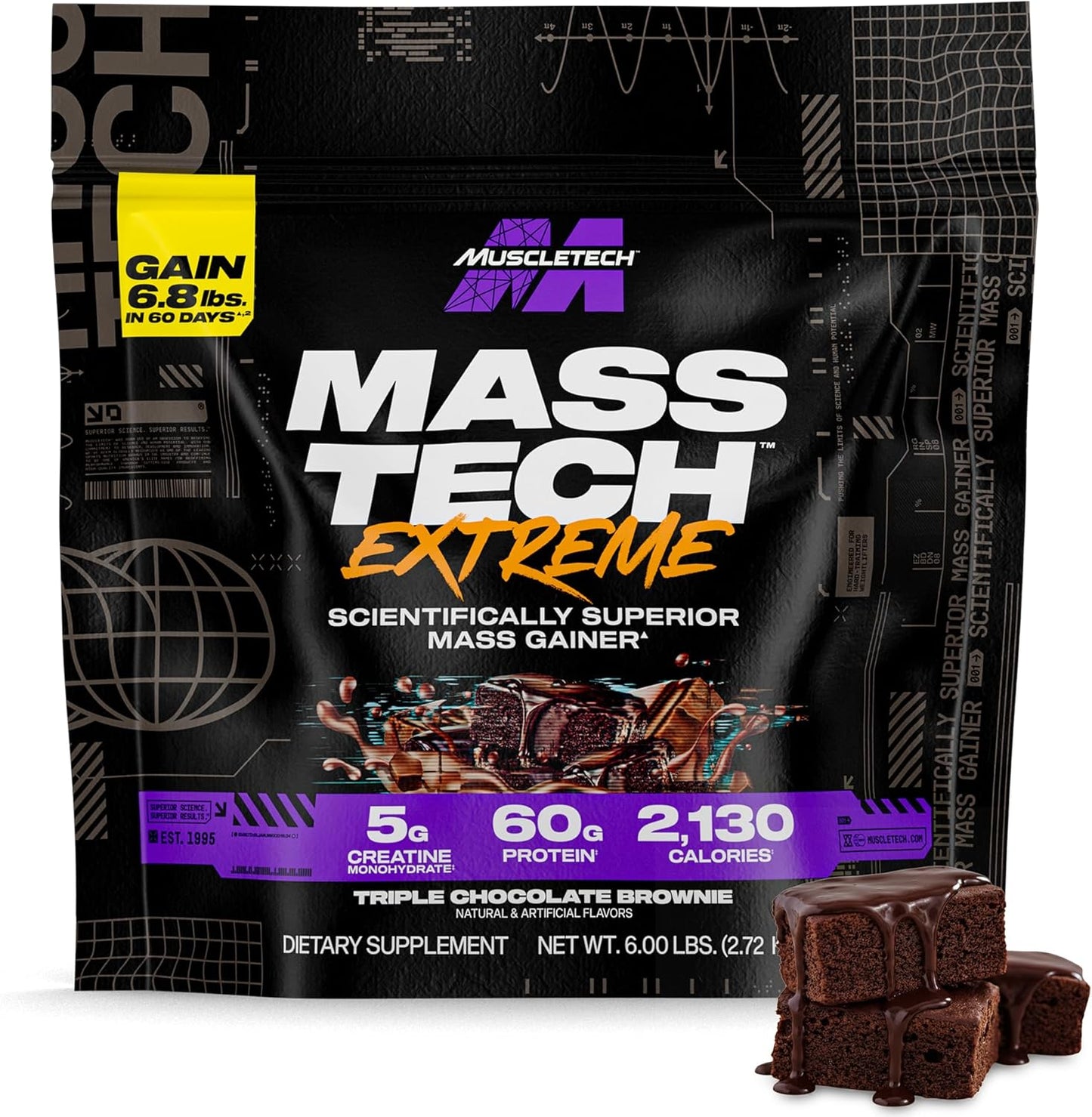 Muscletech High-Protein Mass Gainer for Extreme Muscle Gains