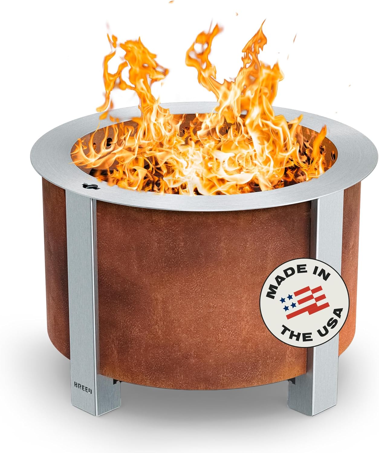 Breeo Smokeless Fire Pit X Series 19 for Outdoor Gatherings