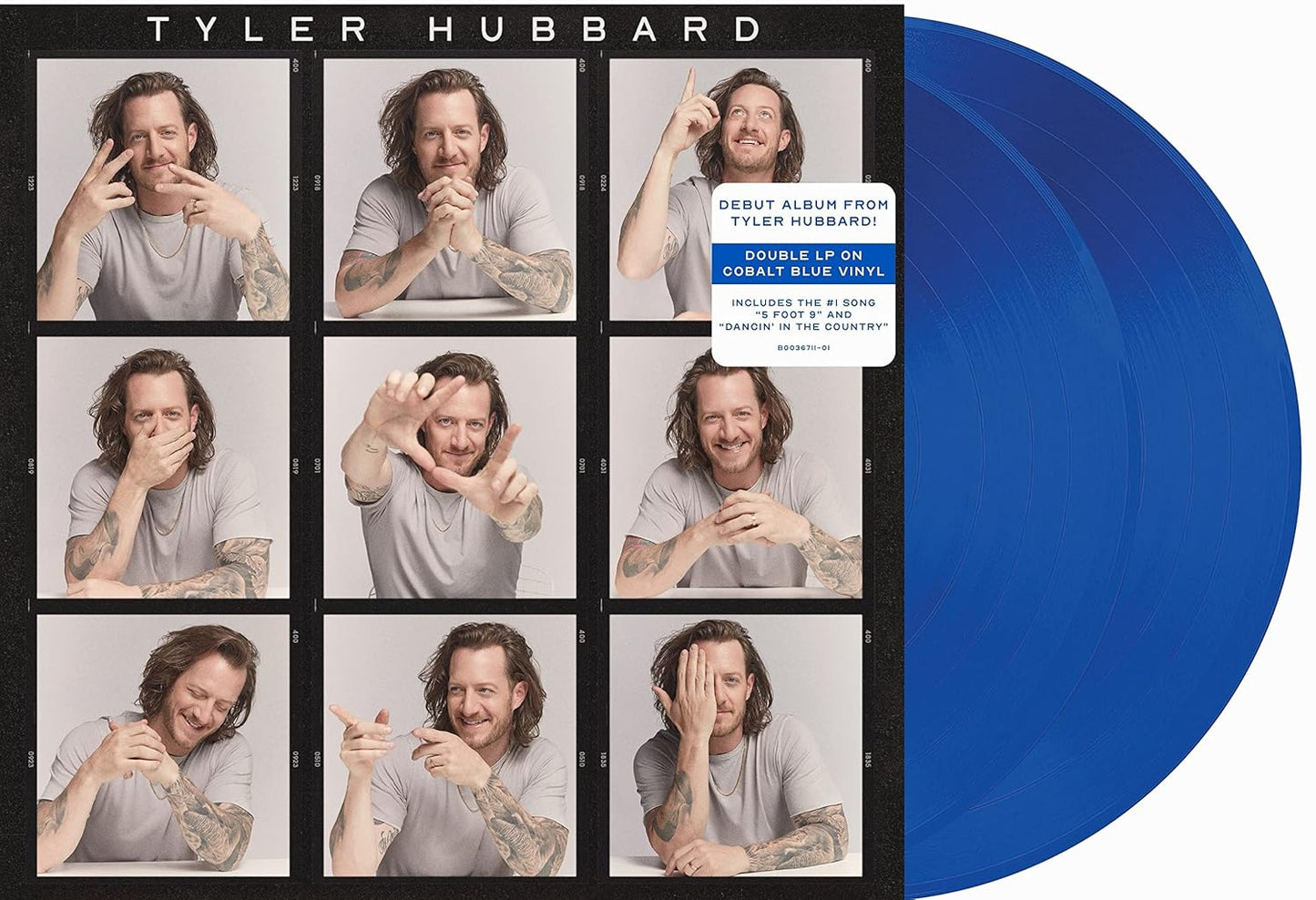 Tyler Hubbard Cobalt Blue 2 LP - A Must-Have for Music Lovers