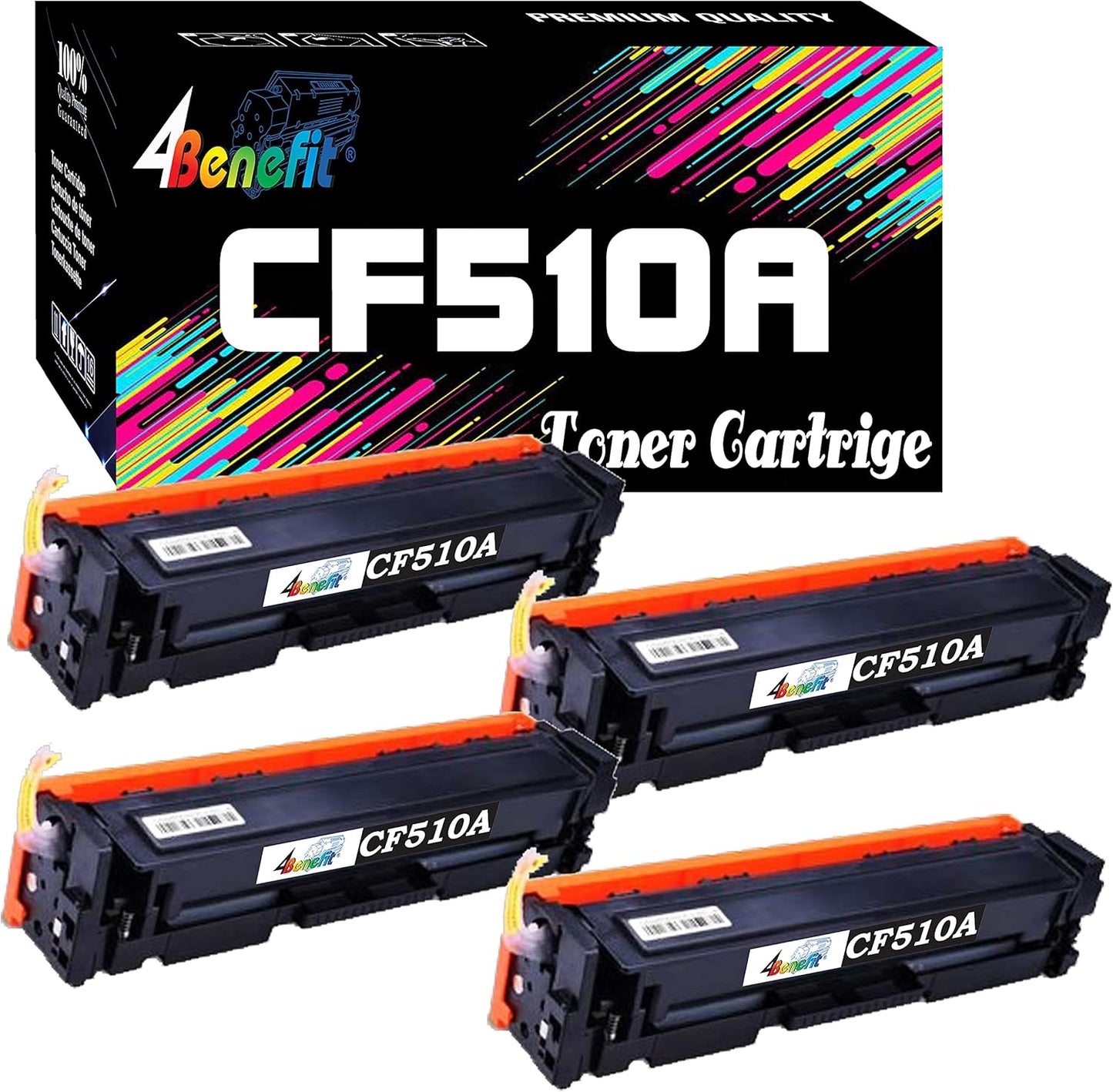Dell 4x Black Toner Set for Laserjet Pro MFP