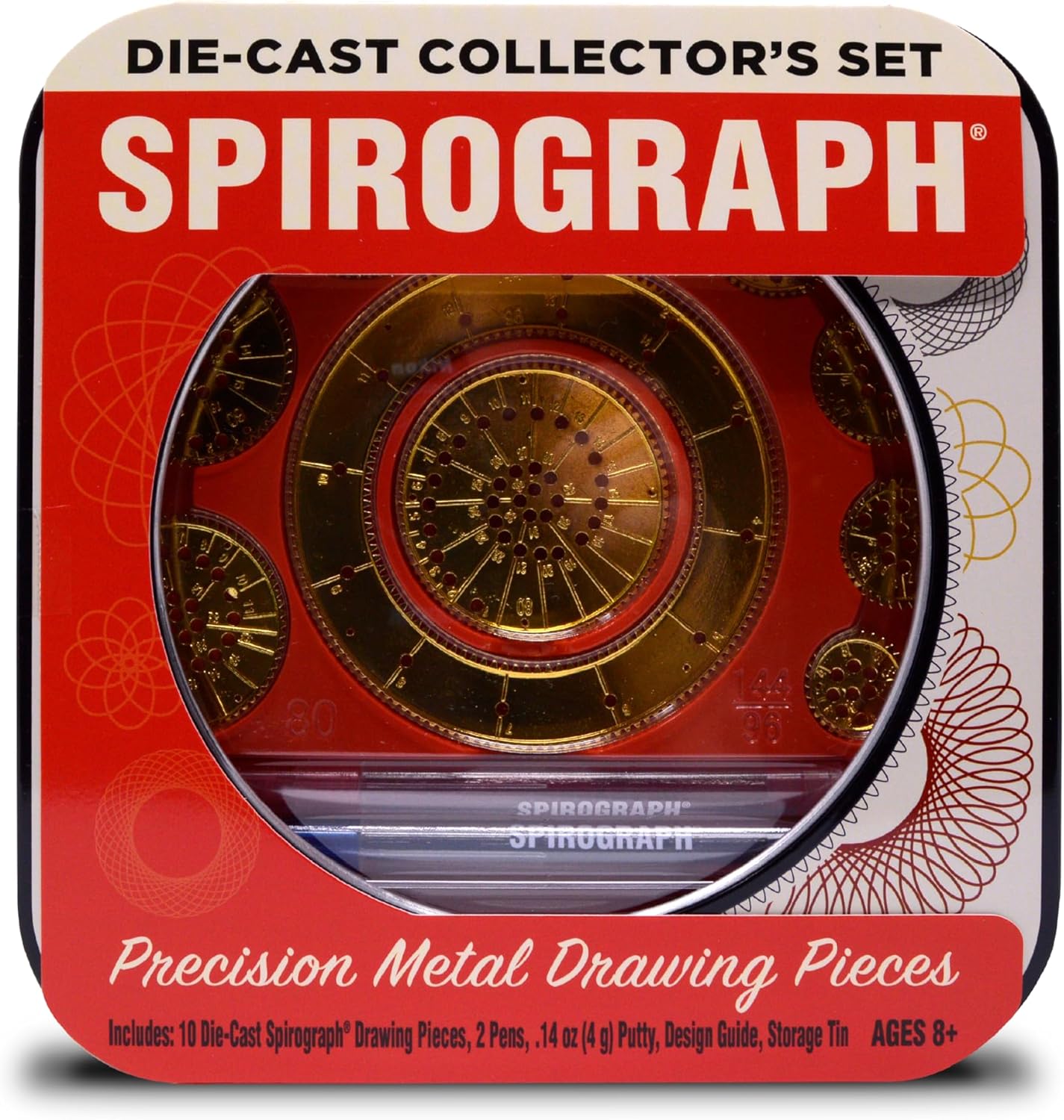 Spirograph Die-Cast Collectors Set for Creative Kids and Adults