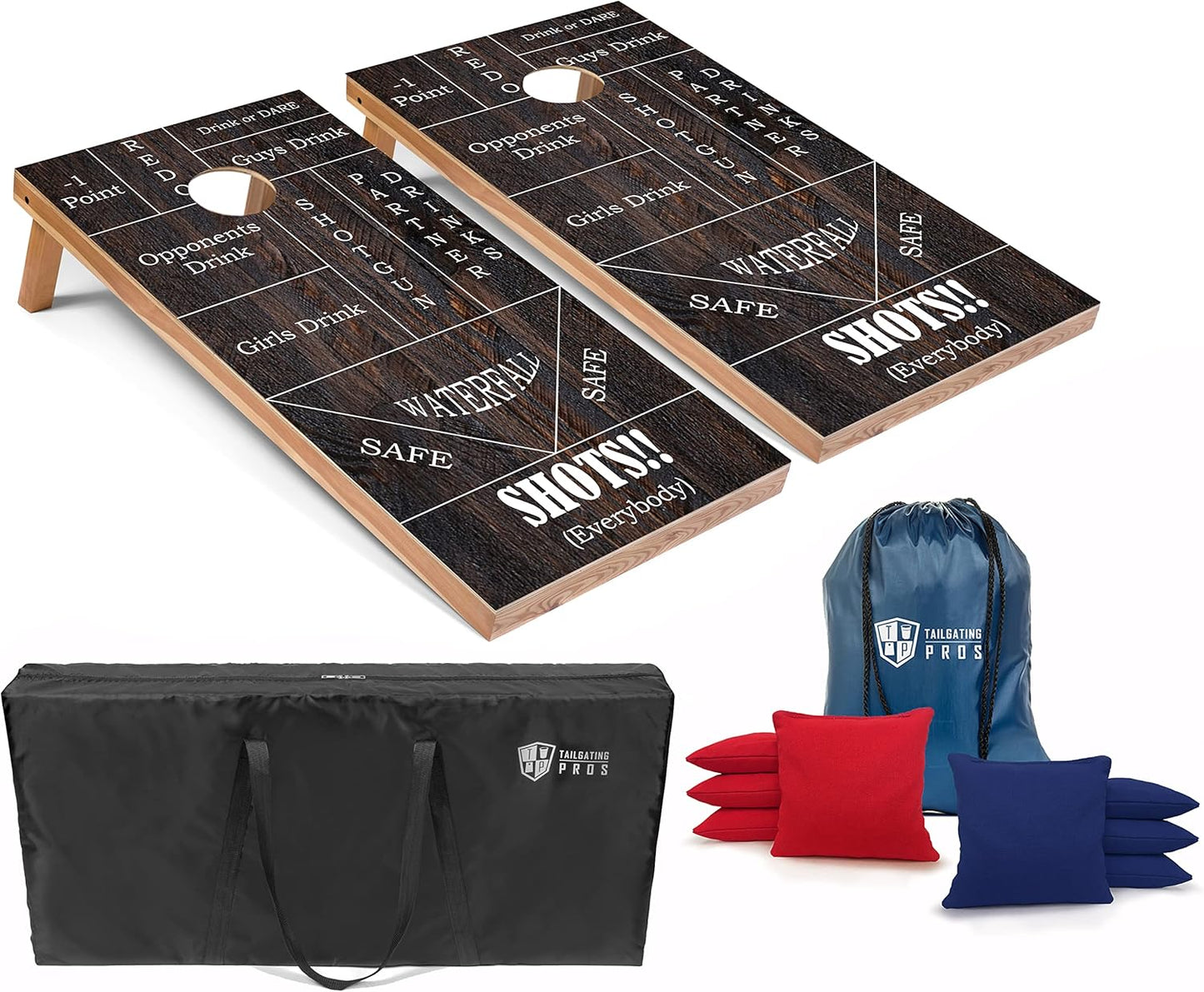 Tailgating Pros Cornhole Board Set - Tournament Grade Fun