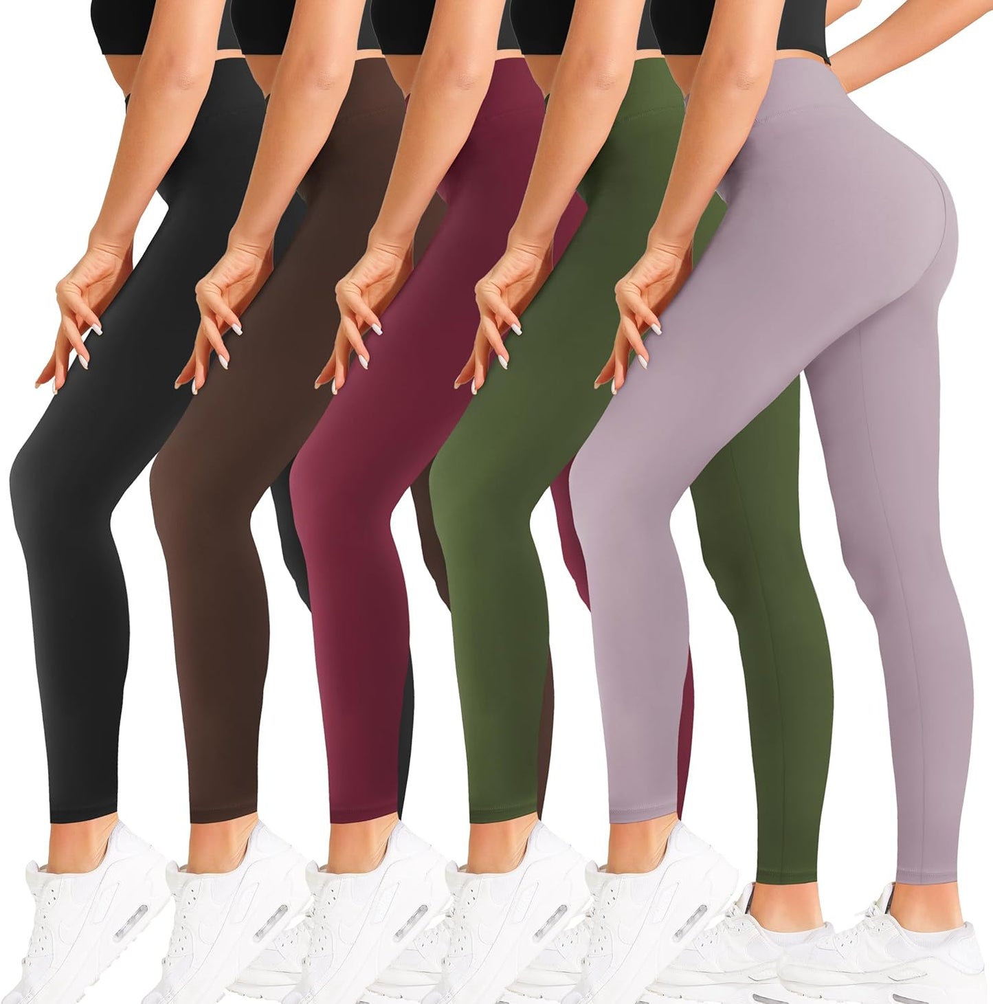 Natural Feelings High Waisted Leggings for Women - Ultra Soft