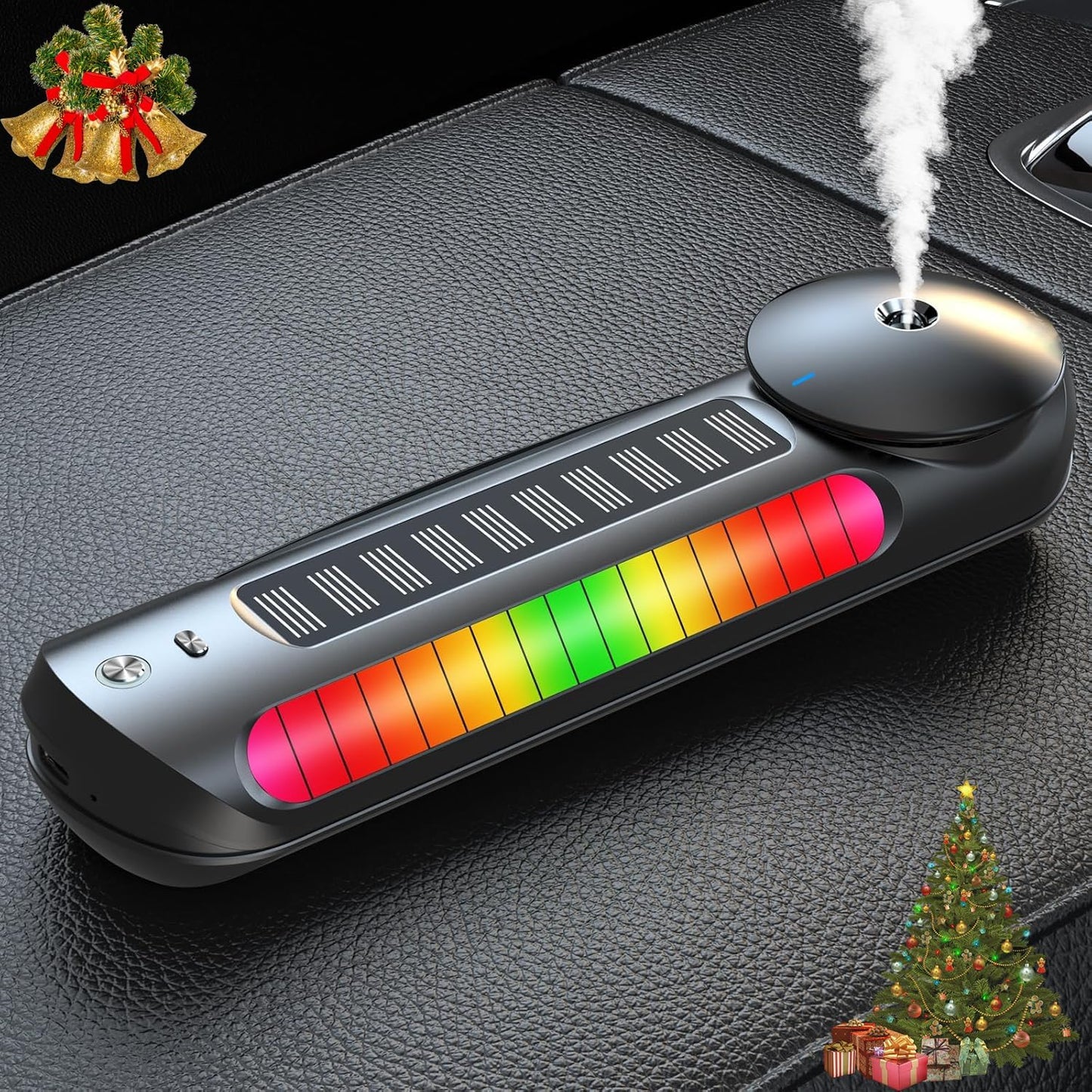 Solar Smart Car Air Freshener | Auto On/Off | Aluminum Body | No Oil Leakage | Treligate