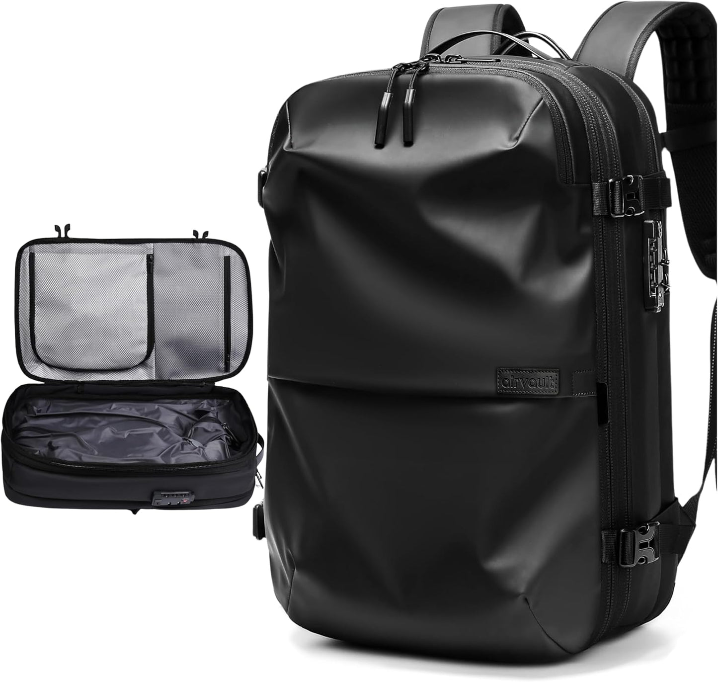 AirVault Vacuum Seal Travel Backpack 60L with Compression System