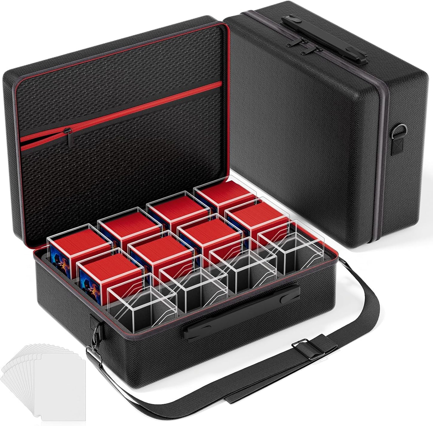 Card Deck Box Set with Portable Case for TCG Players
