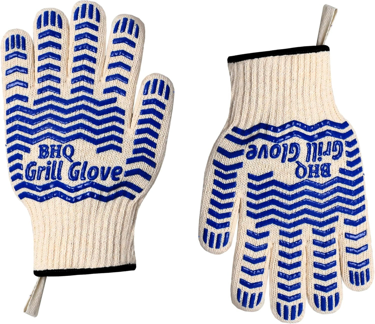 Fireproof Grill Gloves Set - Heat Resistant Duo for BBQ, Grilling & Baking