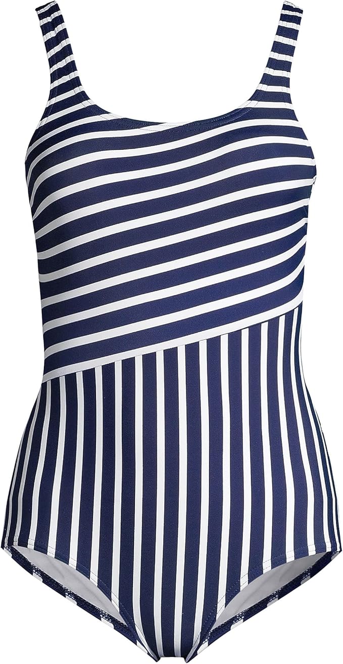 Lands' End Women's Plus Size DD-Cup Chlorine Resistant Swimsuit