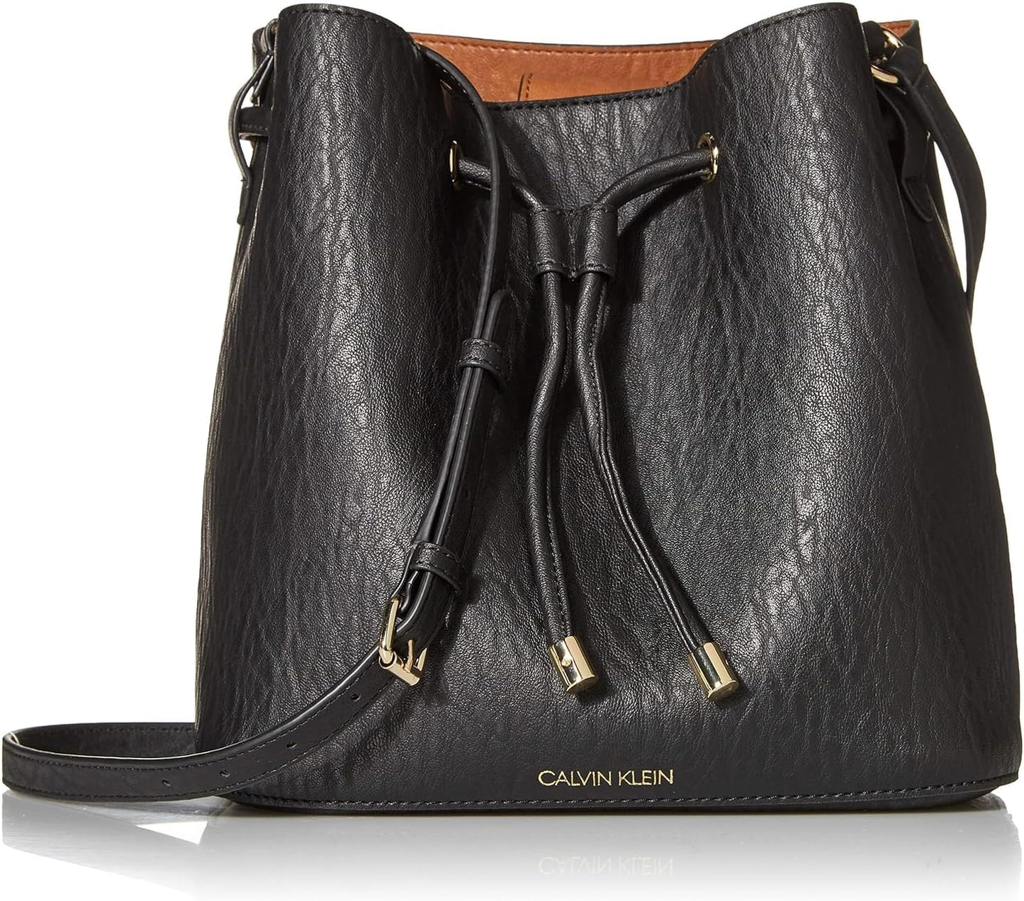 Calvin Klein Women's Gabrianna Bucket Shoulder Bag for Daily Use