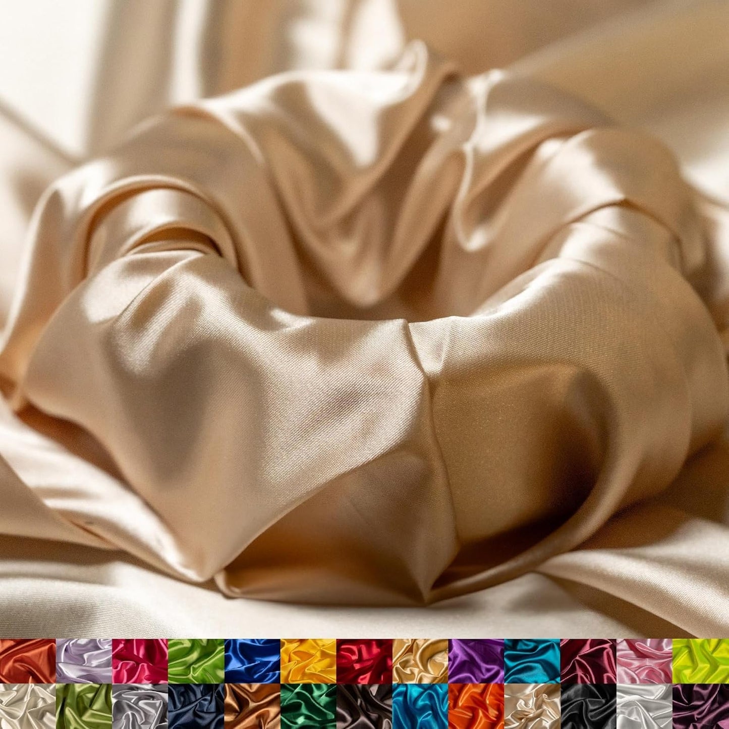 Luxurious Charmeuse Satin Fabric for Elegant Apparel & Decor