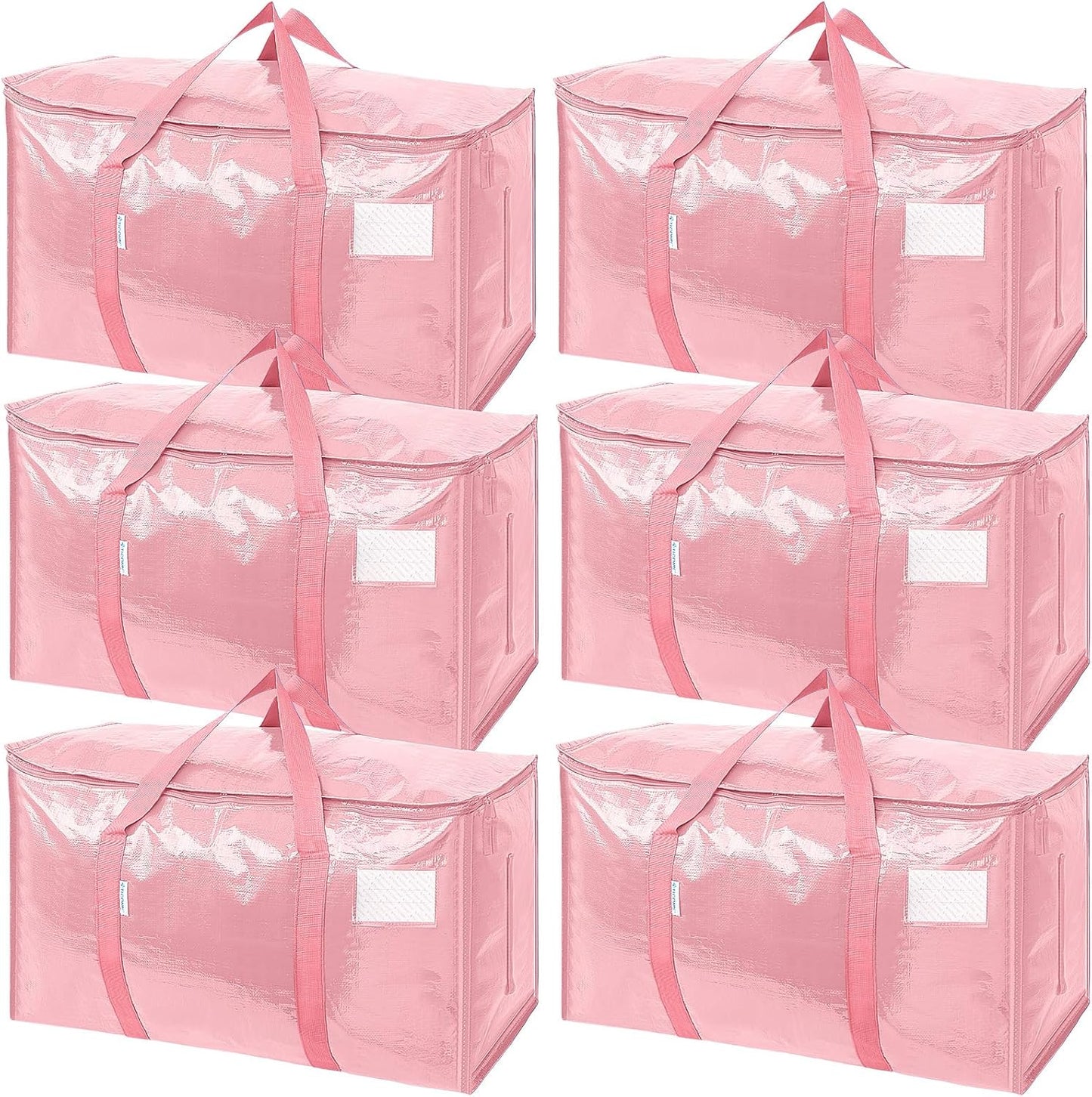 TICONN Extra Large Moving Bags with Zippers for Easy Storage