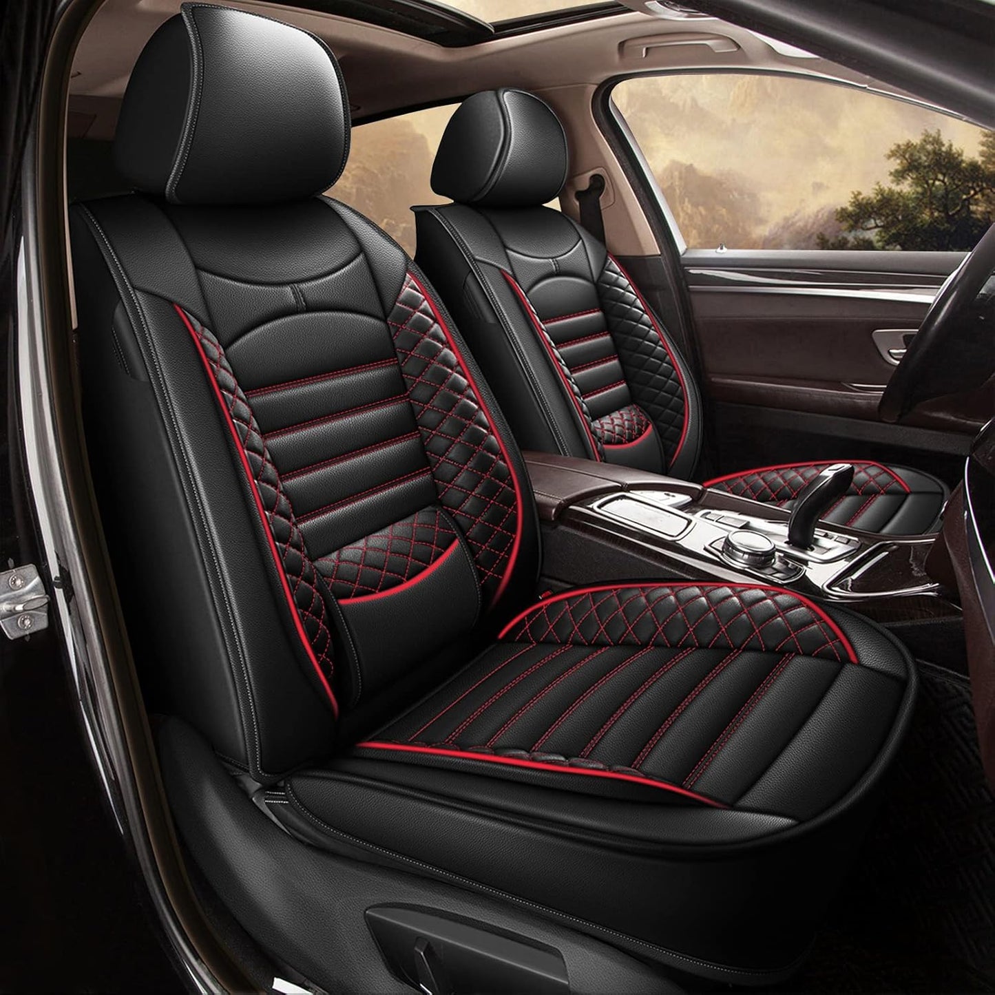 Car Seat Covers for Chevrolet Colorado 2015-2026 - Leather Set