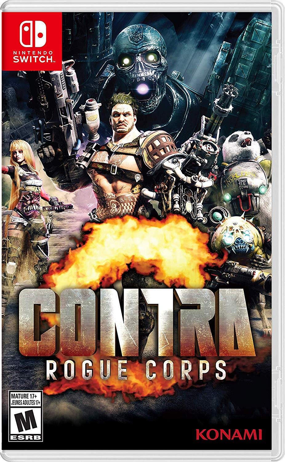 CONTRA Rogue Corps - Fast Paced Run & Gun Action for Switch