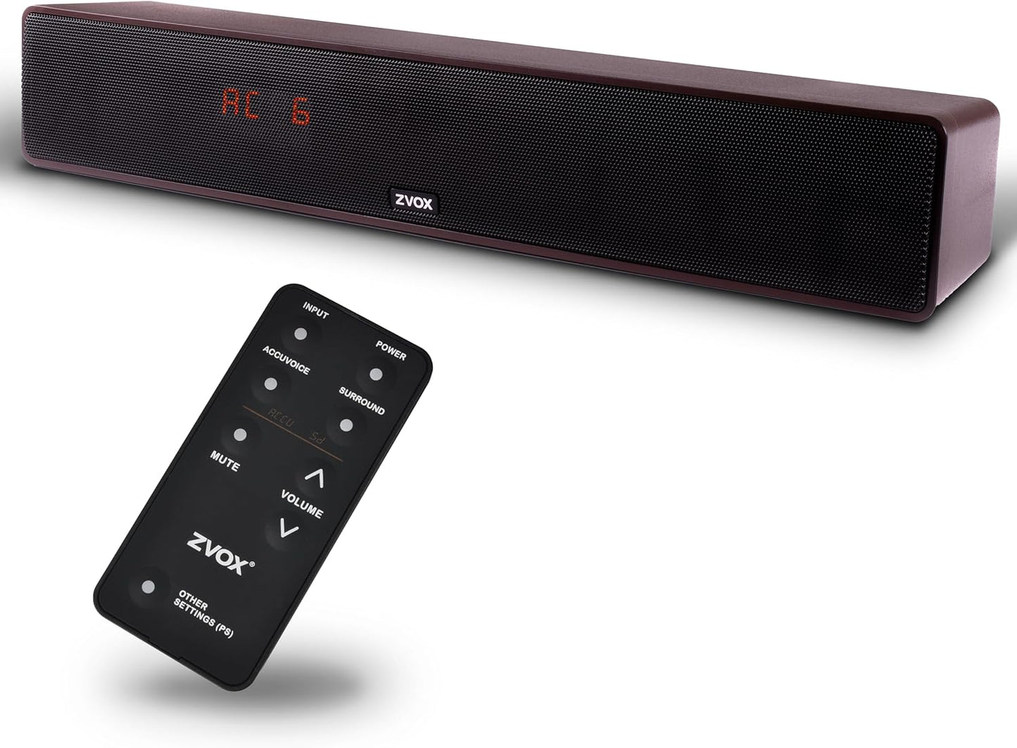 ZVOX Dialogue Clarifying Sound Bar with AccuVoice Technology