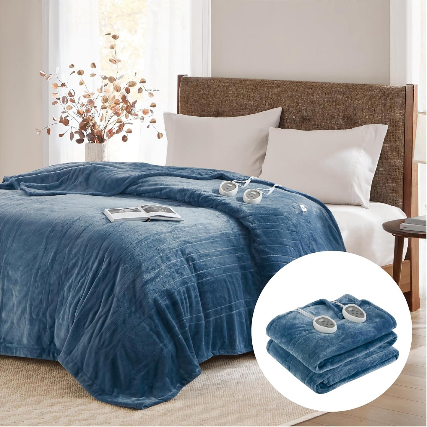 Degrees of Comfort Electric Blanket Twin with Auto Shut Off Feature