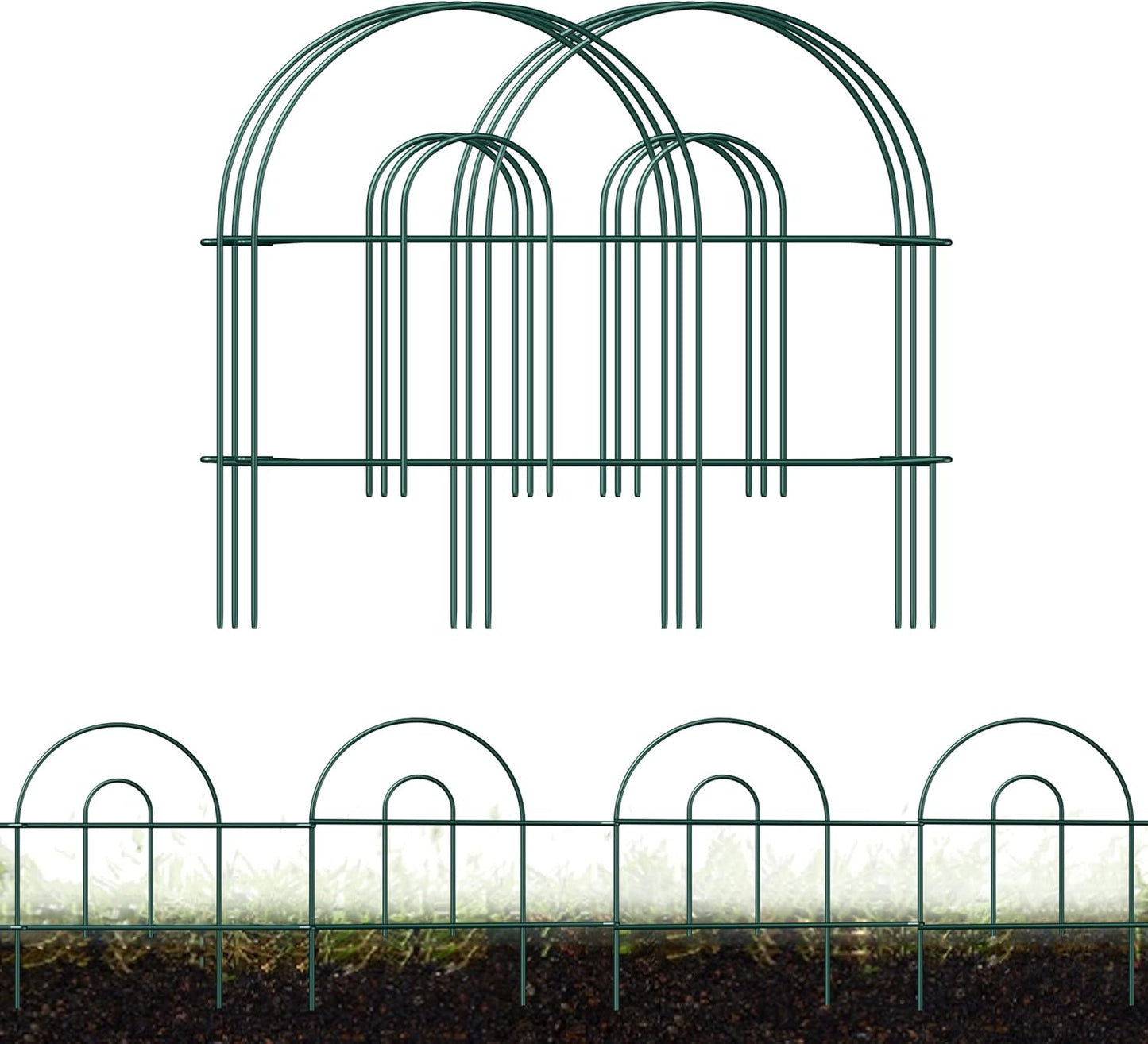 Decorative Garden Folding Border Fence for Stylish Landscaping
