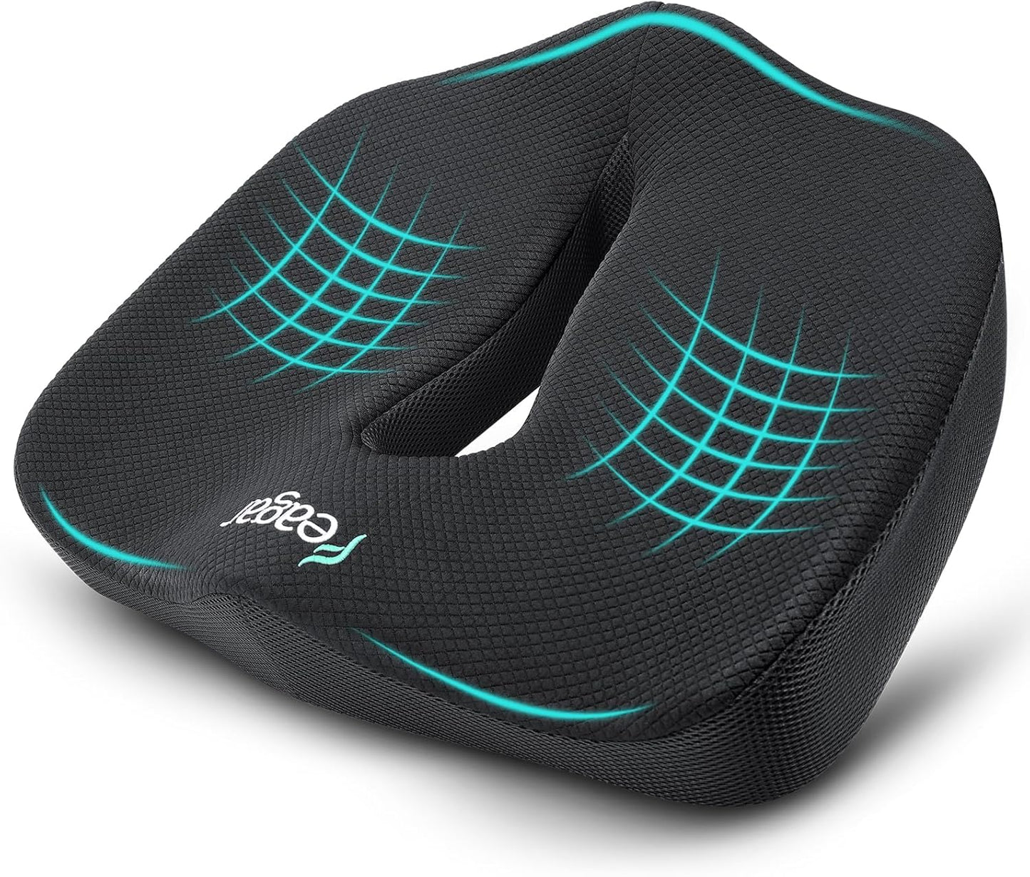 Feagar X Large Memory Foam Seat Cushion for Ultimate Comfort