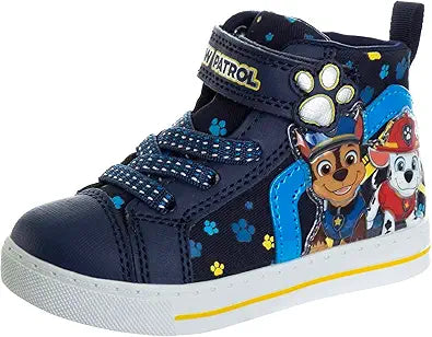 Paw Patrol Sneakers for Boys - Chase and Marshall High-Top Shoes