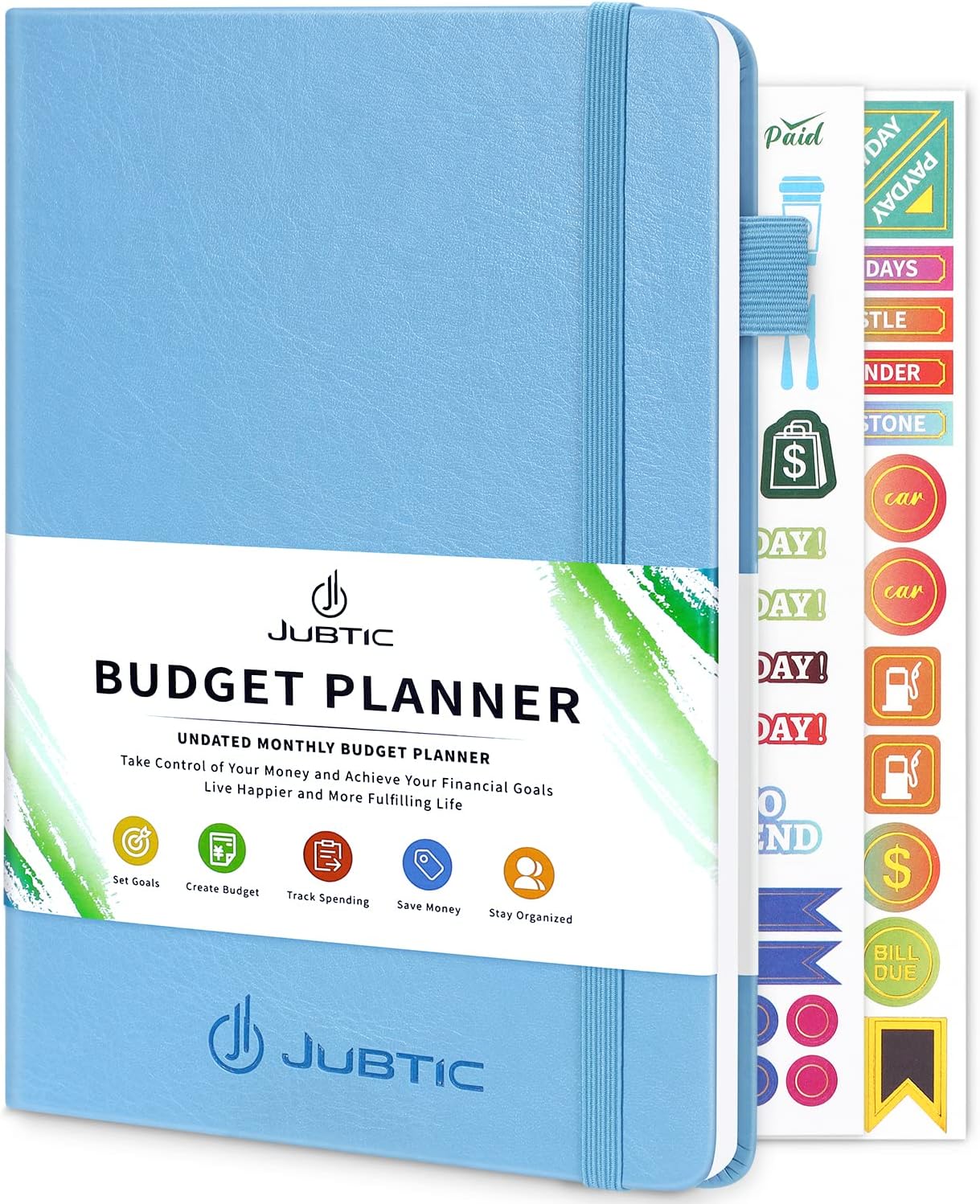 JUBTIC Budget Planner 2025: Stay Organized in Style!